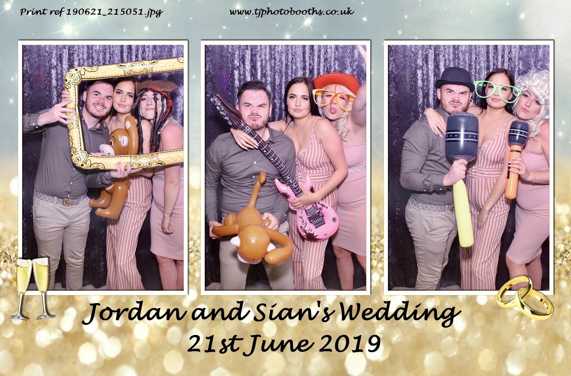 Jordan & Sian's Wedding  | View more photos from the event at gallery.tjphotobooths.co.uk/u/TJPhotobooths/Jordan-Sians-Wedding