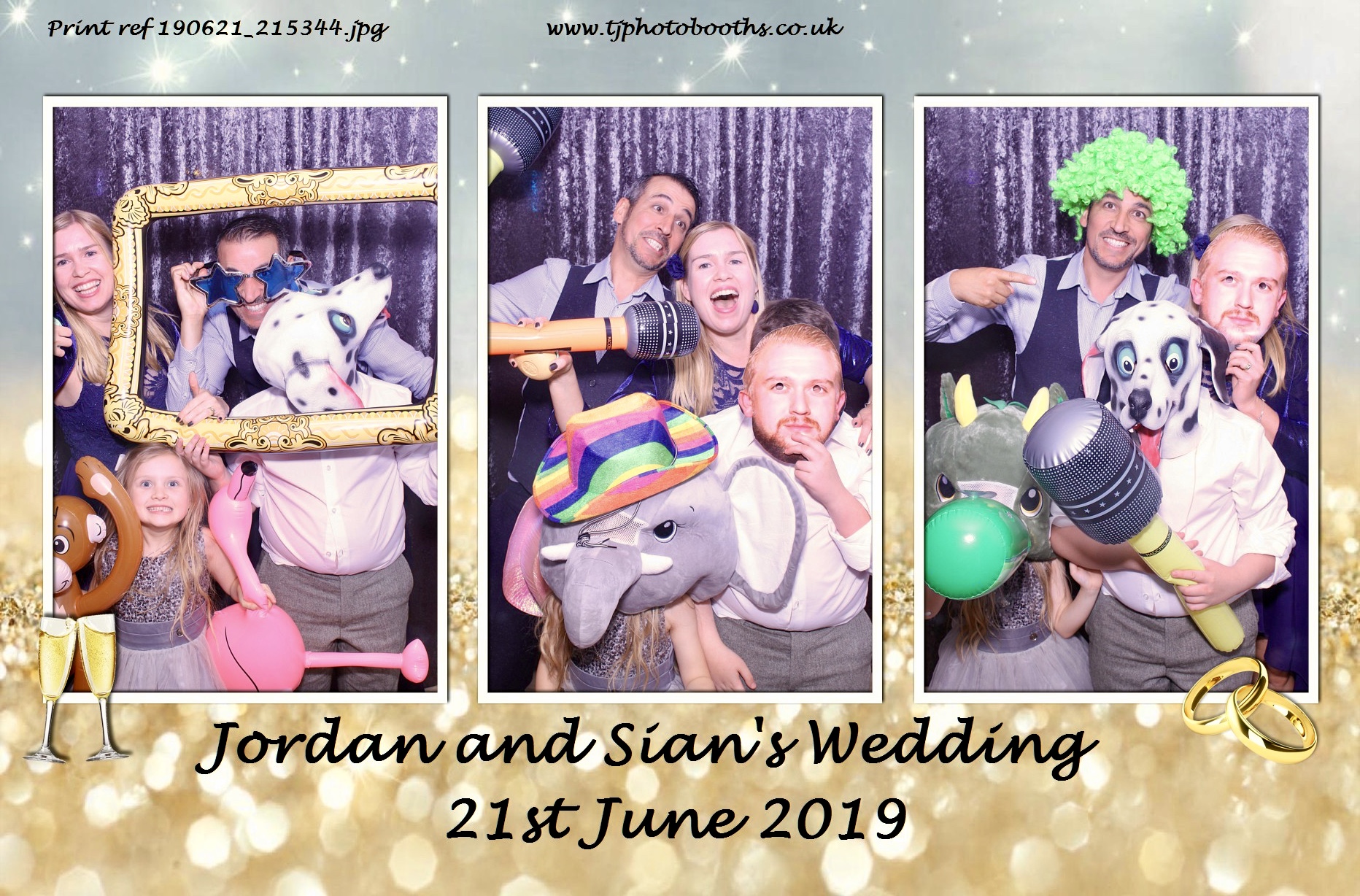 Jordan & Sian's Wedding  | View more photos from the event at gallery.tjphotobooths.co.uk/u/TJPhotobooths/Jordan-Sians-Wedding