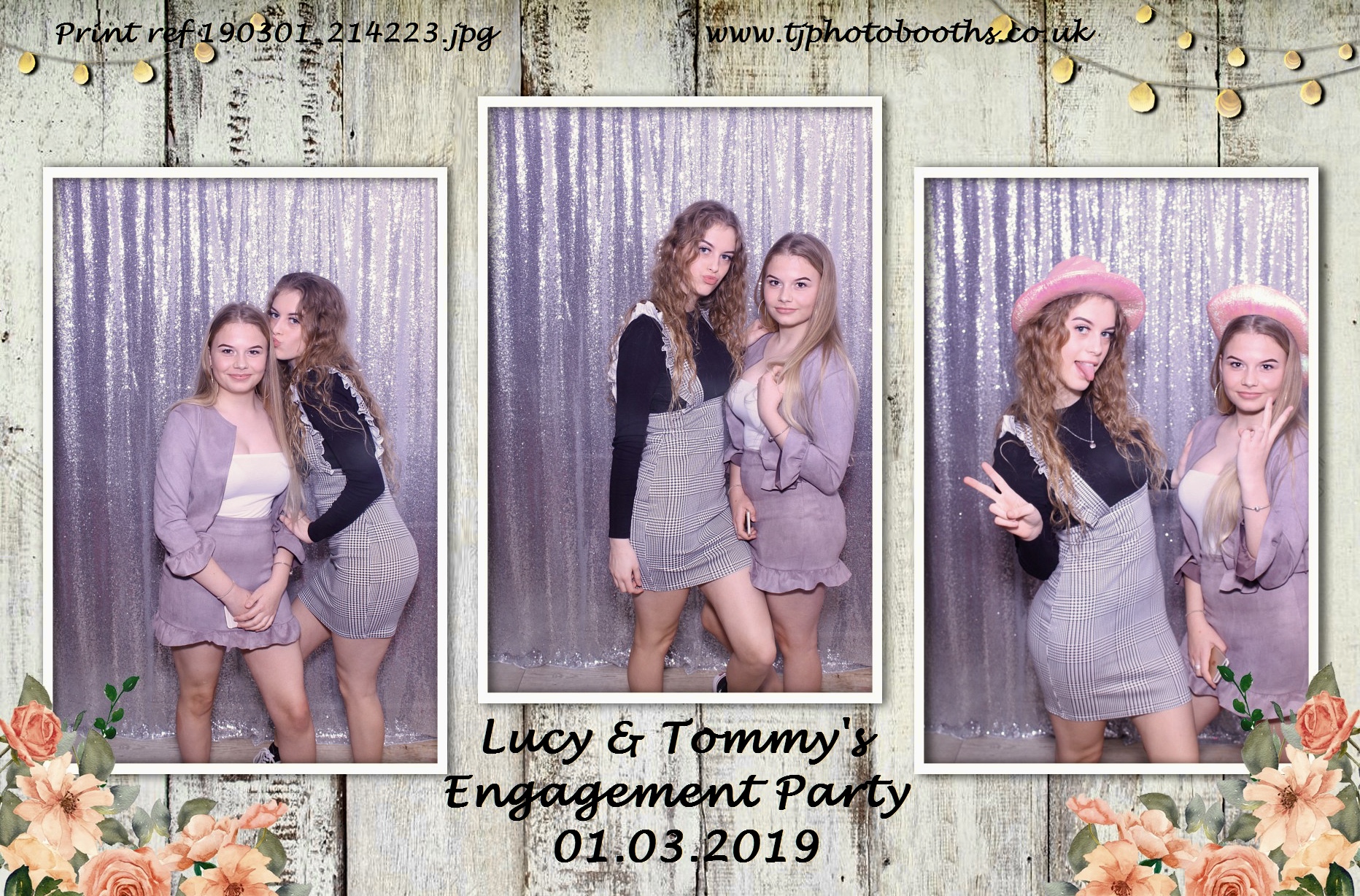 Lucy & Tommy's Engagement Party | View more photos from the event at gallery.tjphotobooths.co.uk/u/TJPhotobooths/Lucy-Tommys-Engagement-Party