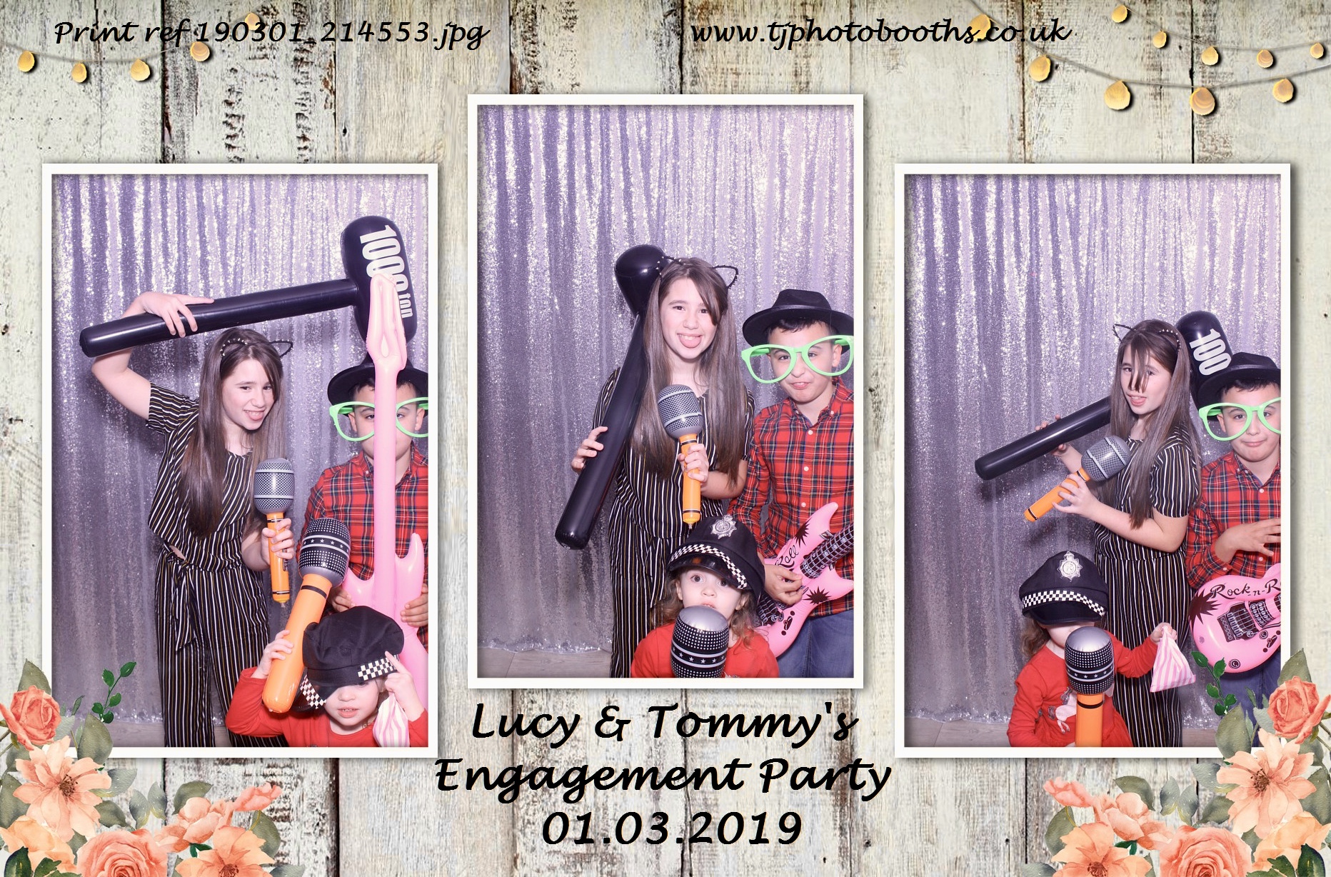 Lucy & Tommy's Engagement Party | View more photos from the event at gallery.tjphotobooths.co.uk/u/TJPhotobooths/Lucy-Tommys-Engagement-Party