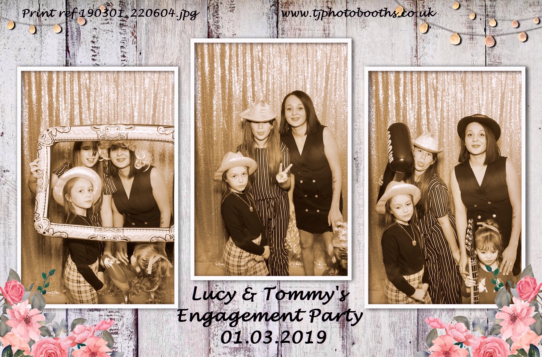 Lucy & Tommy's Engagement Party | View more photos from the event at gallery.tjphotobooths.co.uk/u/TJPhotobooths/Lucy-Tommys-Engagement-Party