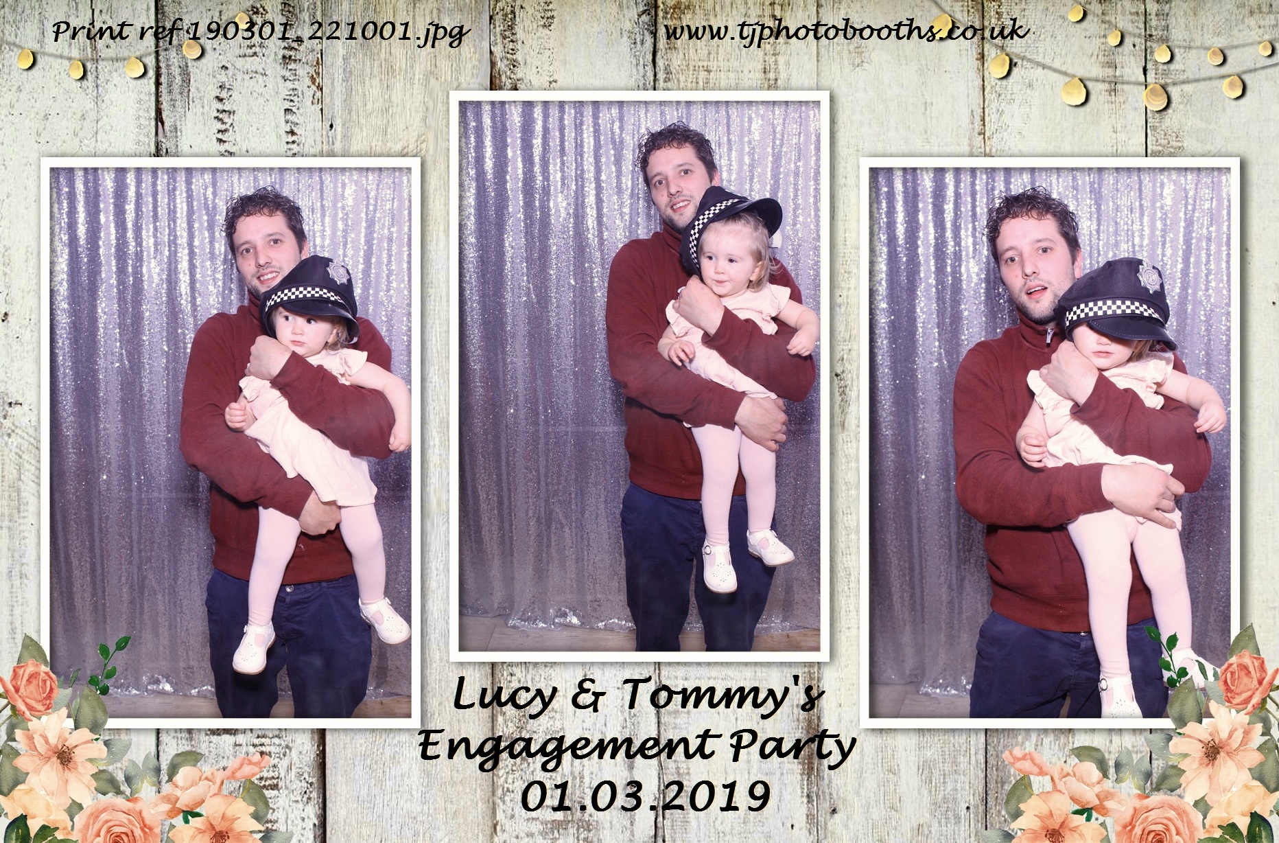Lucy & Tommy's Engagement Party | View more photos from the event at gallery.tjphotobooths.co.uk/u/TJPhotobooths/Lucy-Tommys-Engagement-Party