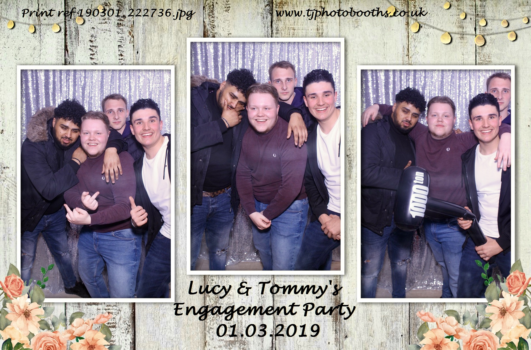 Lucy & Tommy's Engagement Party | View more photos from the event at gallery.tjphotobooths.co.uk/u/TJPhotobooths/Lucy-Tommys-Engagement-Party