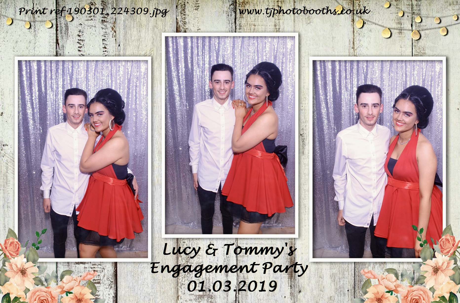 Lucy & Tommy's Engagement Party | View more photos from the event at gallery.tjphotobooths.co.uk/u/TJPhotobooths/Lucy-Tommys-Engagement-Party