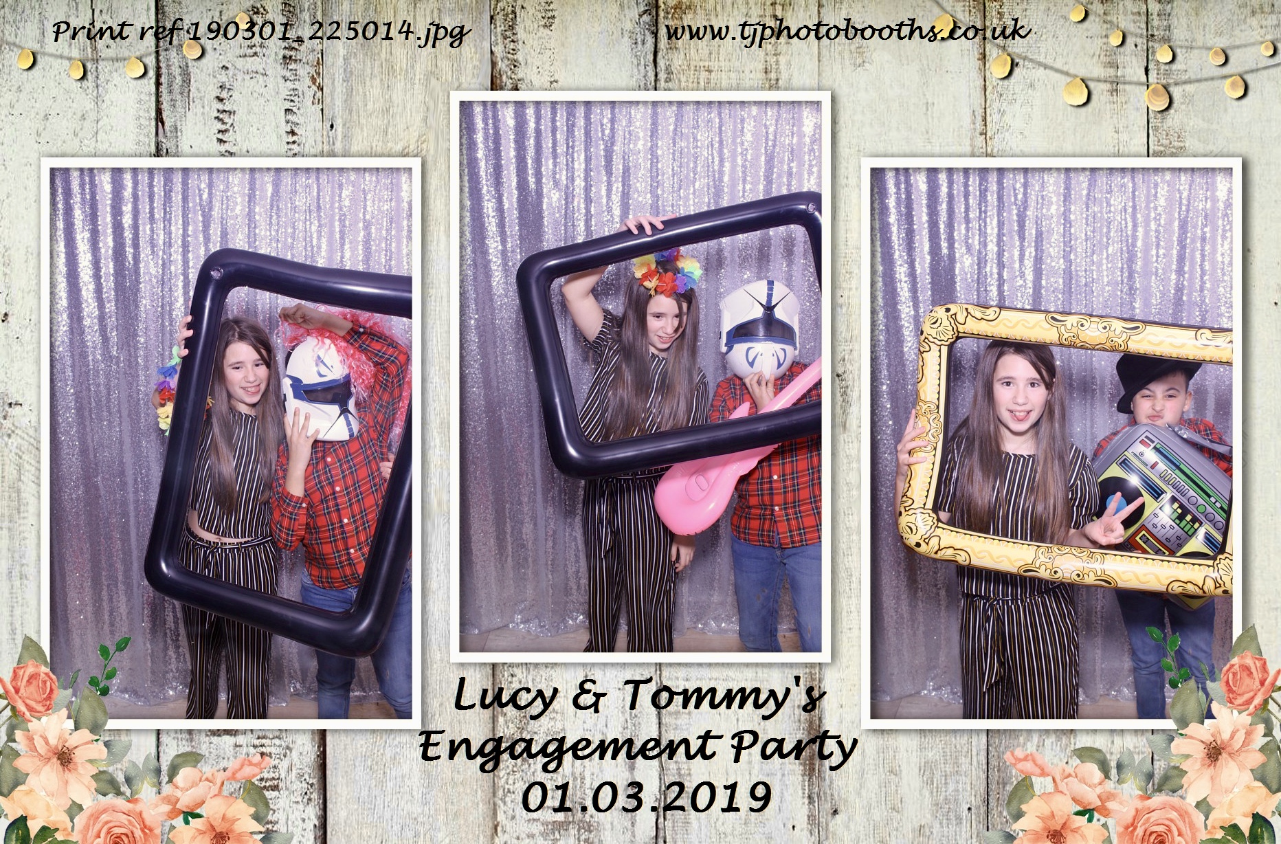 Lucy & Tommy's Engagement Party | View more photos from the event at gallery.tjphotobooths.co.uk/u/TJPhotobooths/Lucy-Tommys-Engagement-Party