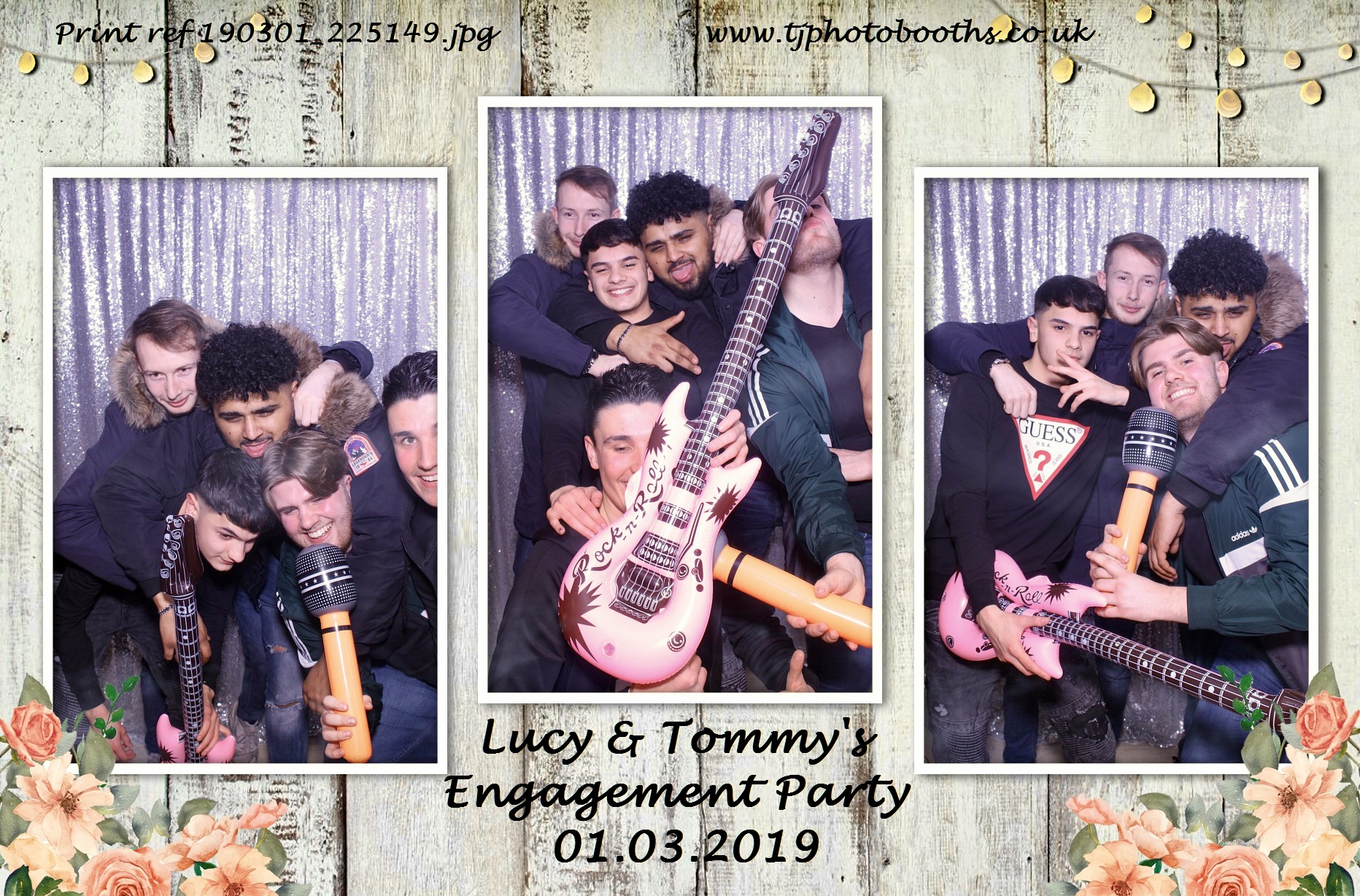 Lucy & Tommy's Engagement Party | View more photos from the event at gallery.tjphotobooths.co.uk/u/TJPhotobooths/Lucy-Tommys-Engagement-Party