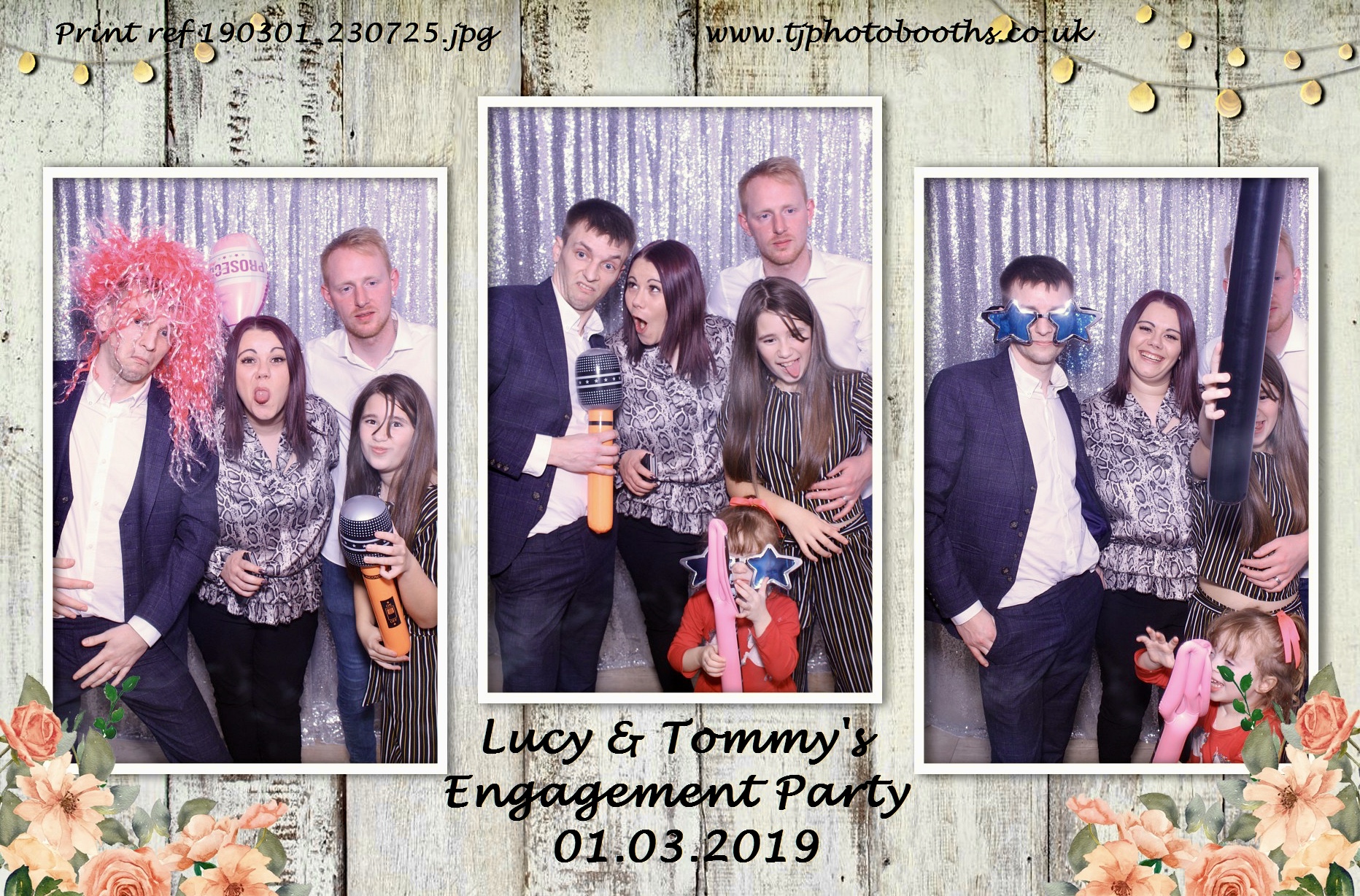 Lucy & Tommy's Engagement Party | View more photos from the event at gallery.tjphotobooths.co.uk/u/TJPhotobooths/Lucy-Tommys-Engagement-Party