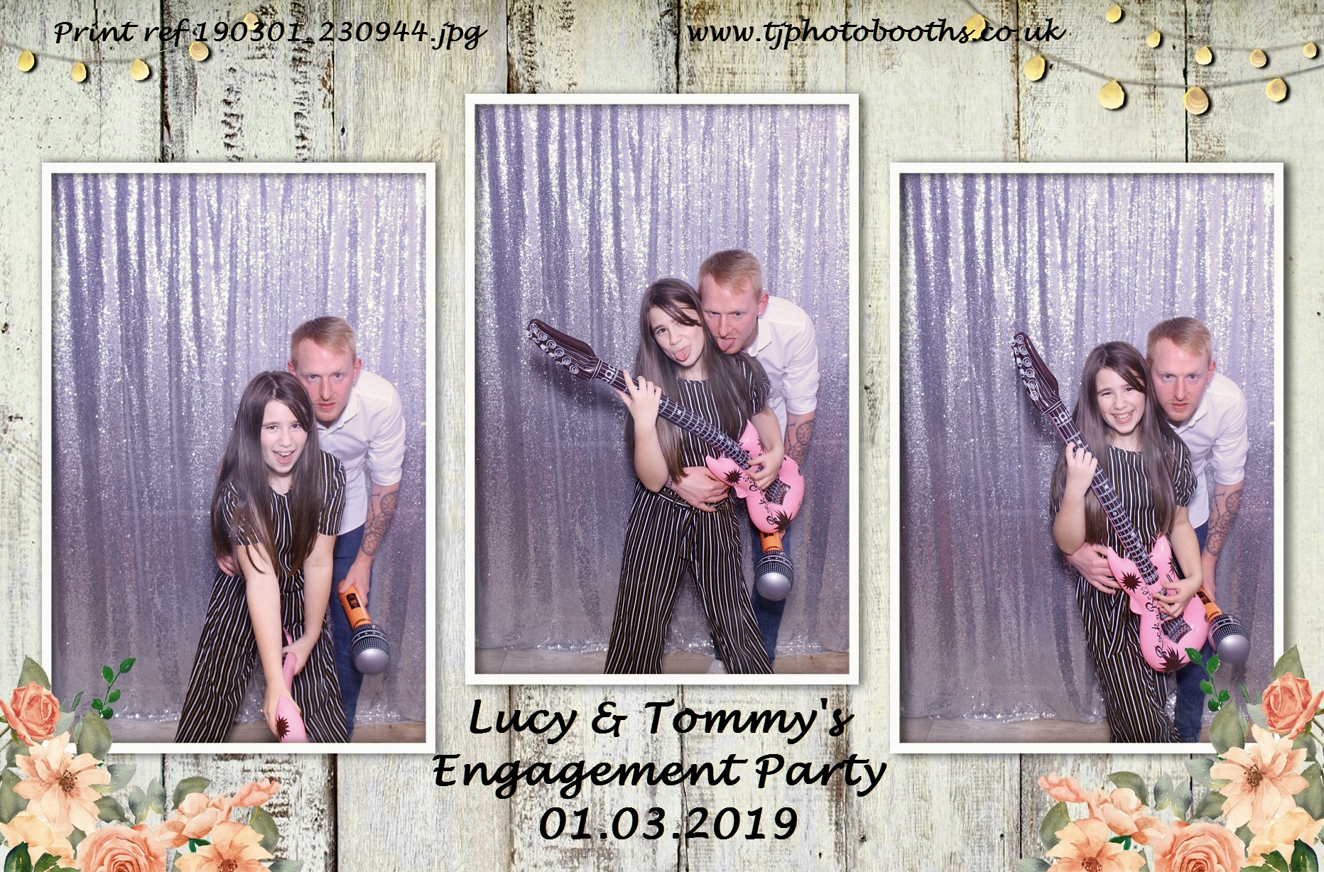 Lucy & Tommy's Engagement Party | View more photos from the event at gallery.tjphotobooths.co.uk/u/TJPhotobooths/Lucy-Tommys-Engagement-Party