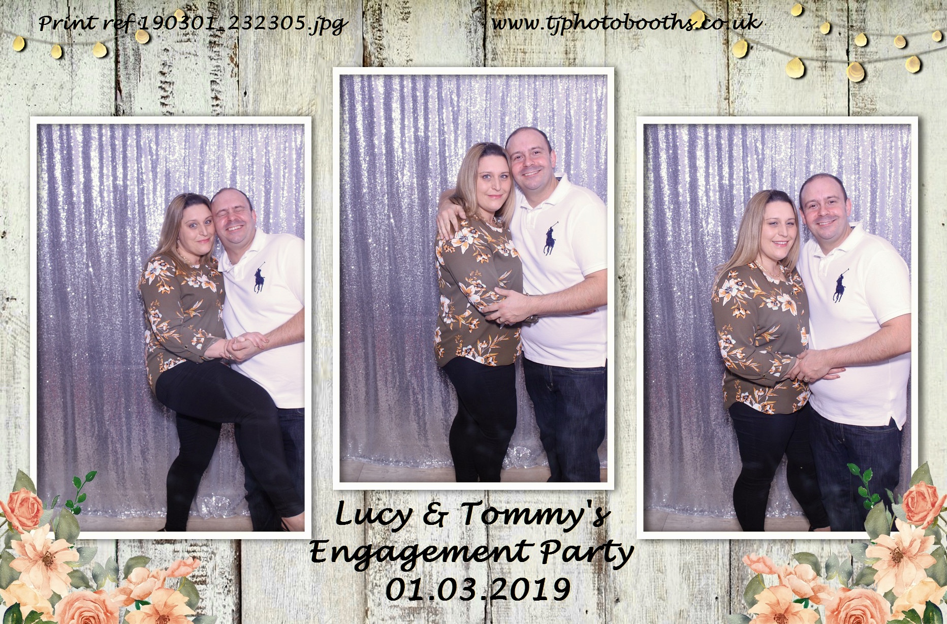 Lucy & Tommy's Engagement Party | View more photos from the event at gallery.tjphotobooths.co.uk/u/TJPhotobooths/Lucy-Tommys-Engagement-Party