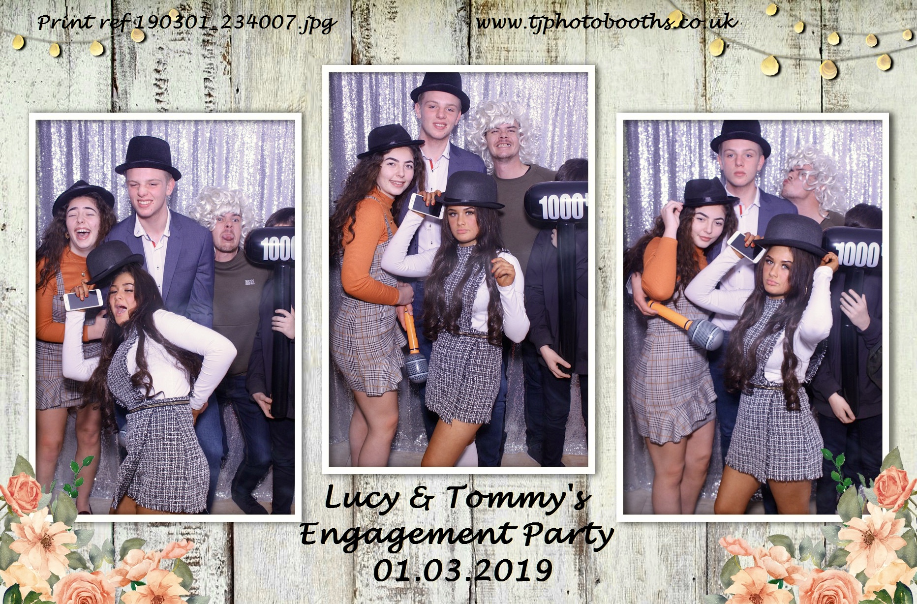 Lucy & Tommy's Engagement Party | View more photos from the event at gallery.tjphotobooths.co.uk/u/TJPhotobooths/Lucy-Tommys-Engagement-Party