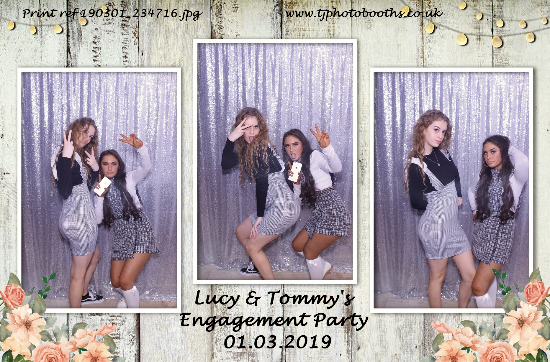 Lucy & Tommy's Engagement Party | View more photos from the event at gallery.tjphotobooths.co.uk/u/TJPhotobooths/Lucy-Tommys-Engagement-Party
