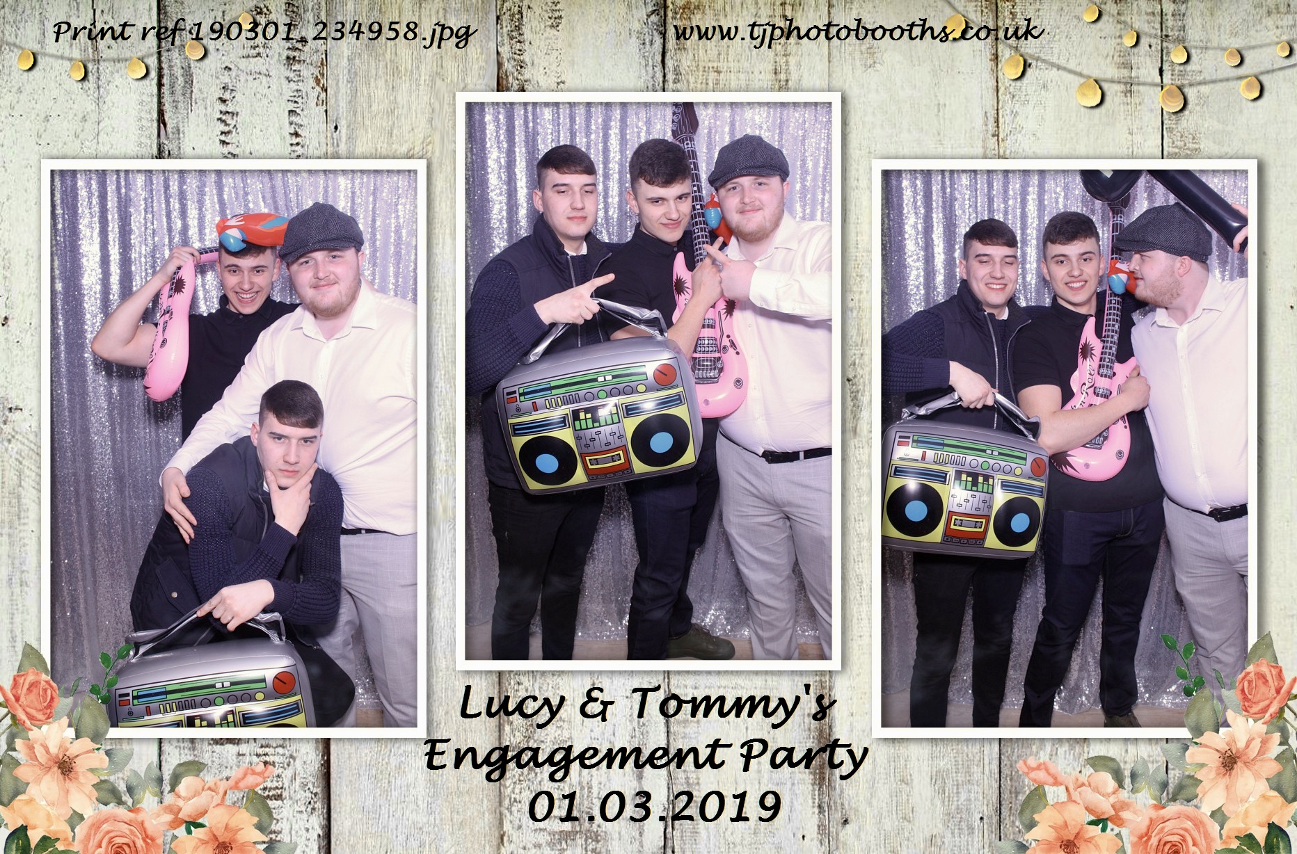 Lucy & Tommy's Engagement Party | View more photos from the event at gallery.tjphotobooths.co.uk/u/TJPhotobooths/Lucy-Tommys-Engagement-Party