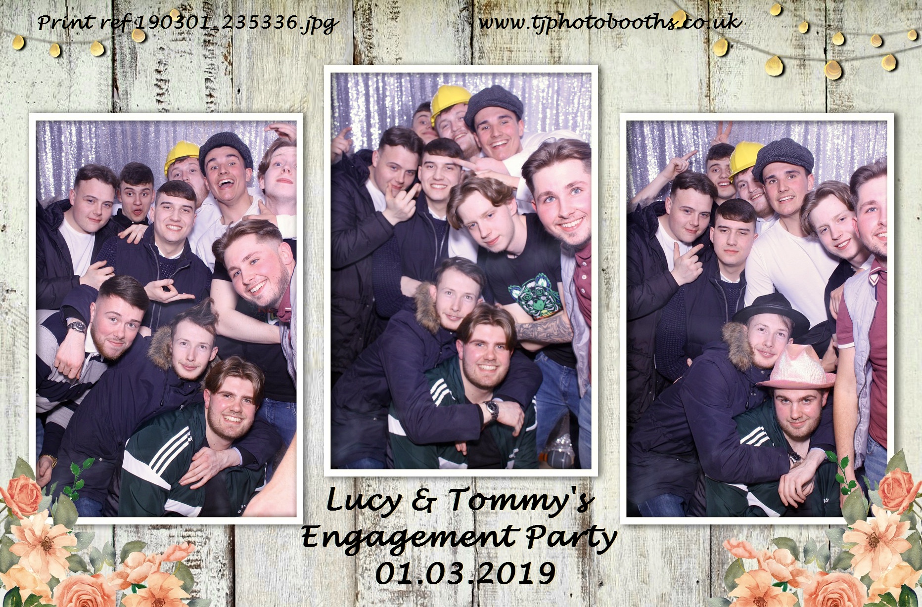 Lucy & Tommy's Engagement Party | View more photos from the event at gallery.tjphotobooths.co.uk/u/TJPhotobooths/Lucy-Tommys-Engagement-Party