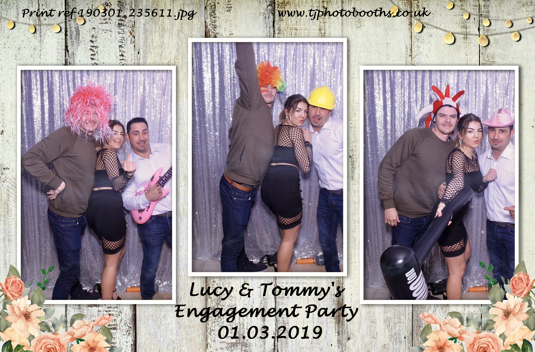 Lucy & Tommy's Engagement Party | View more photos from the event at gallery.tjphotobooths.co.uk/u/TJPhotobooths/Lucy-Tommys-Engagement-Party
