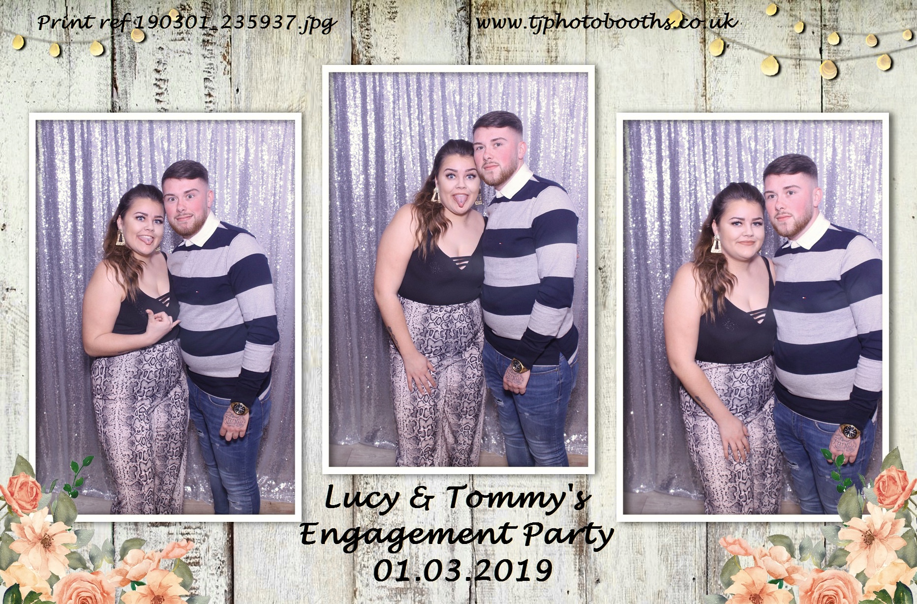 Lucy & Tommy's Engagement Party | View more photos from the event at gallery.tjphotobooths.co.uk/u/TJPhotobooths/Lucy-Tommys-Engagement-Party