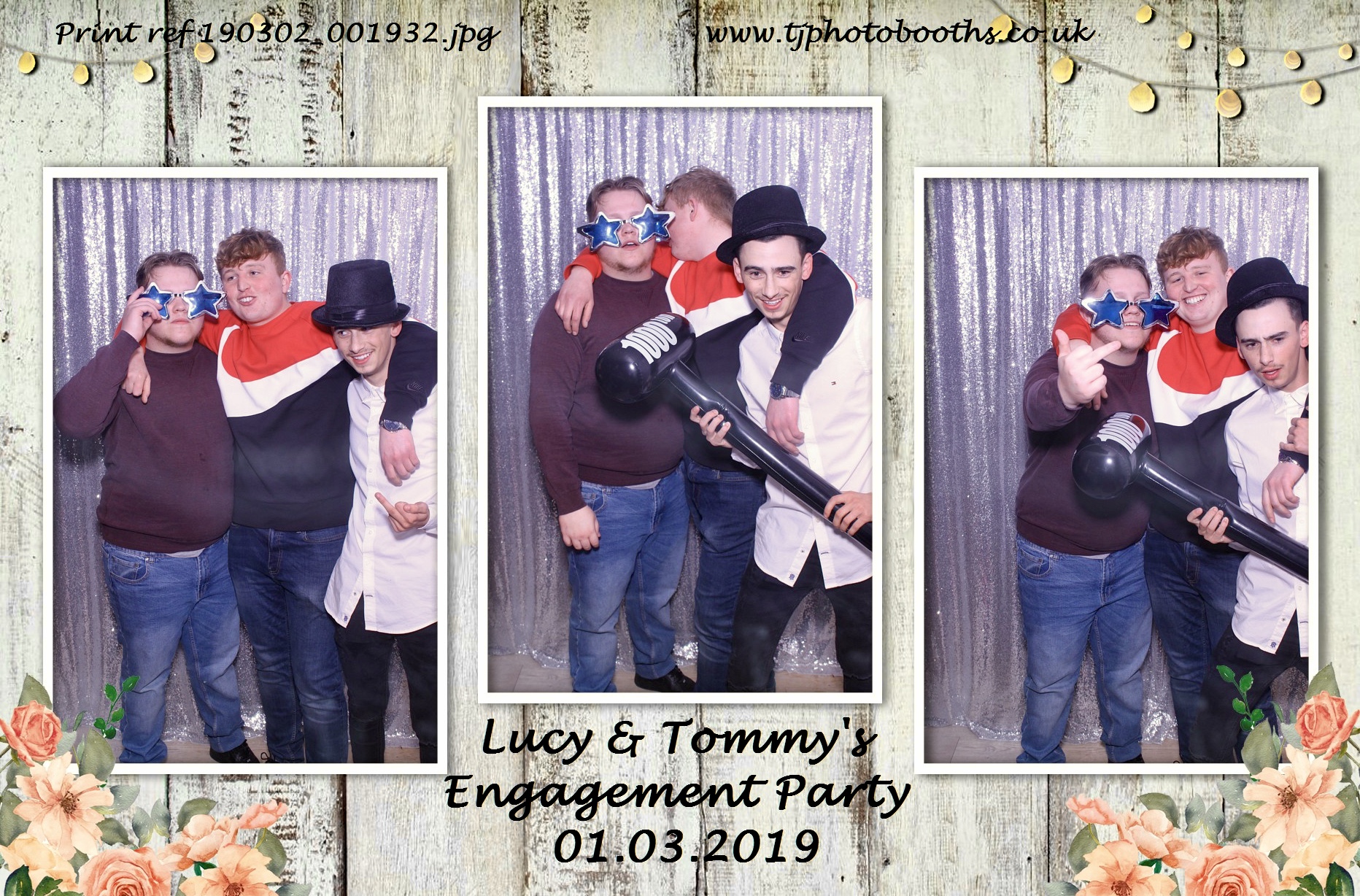 Lucy & Tommy's Engagement Party | View more photos from the event at gallery.tjphotobooths.co.uk/u/TJPhotobooths/Lucy-Tommys-Engagement-Party