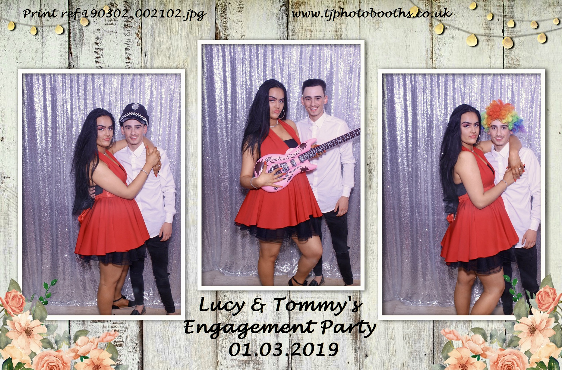 Lucy & Tommy's Engagement Party | View more photos from the event at gallery.tjphotobooths.co.uk/u/TJPhotobooths/Lucy-Tommys-Engagement-Party