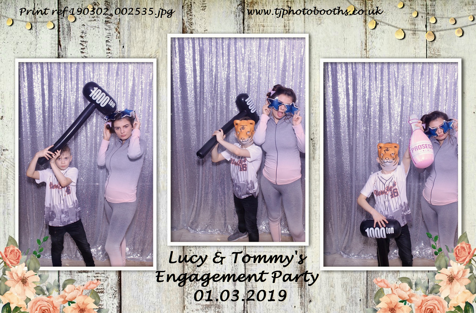 Lucy & Tommy's Engagement Party | View more photos from the event at gallery.tjphotobooths.co.uk/u/TJPhotobooths/Lucy-Tommys-Engagement-Party