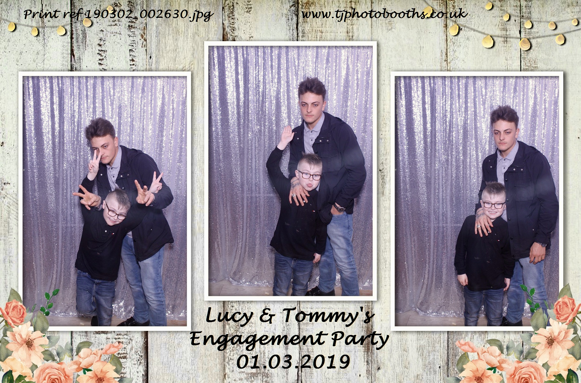 Lucy & Tommy's Engagement Party | View more photos from the event at gallery.tjphotobooths.co.uk/u/TJPhotobooths/Lucy-Tommys-Engagement-Party