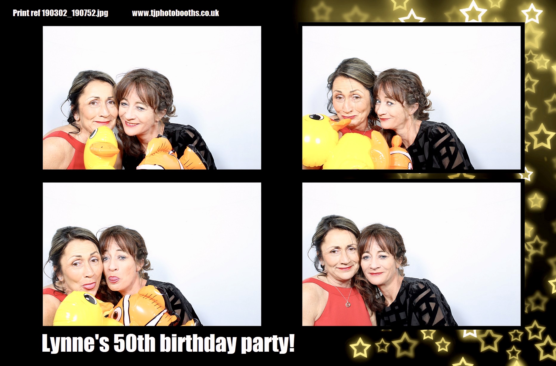 Lynne's 50th birthday party! | View more photos from the event at gallery.tjphotobooths.co.uk/u/TJPhotobooths/Lynnes-50th-birthday-party