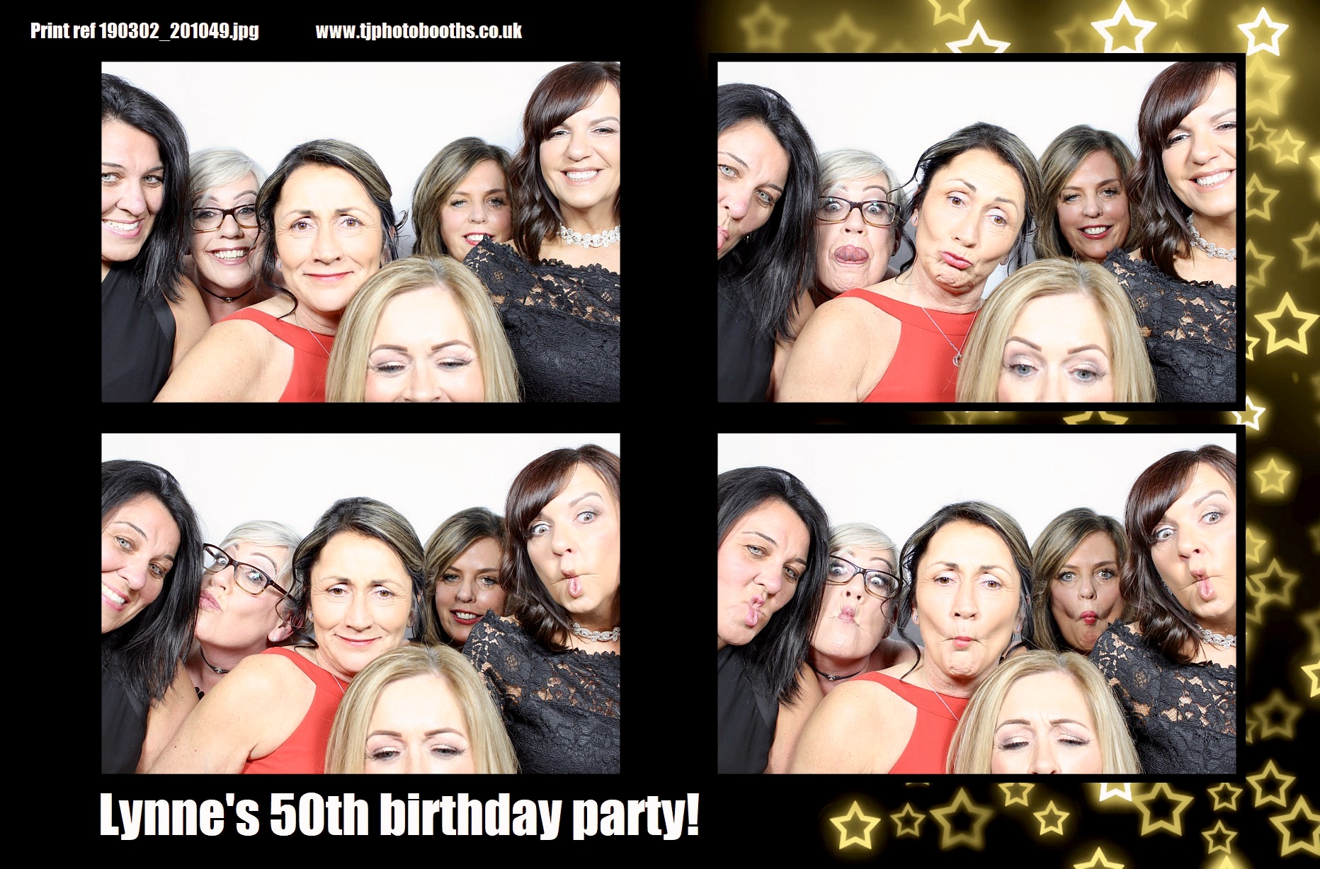 Lynne's 50th birthday party! | View more photos from the event at gallery.tjphotobooths.co.uk/u/TJPhotobooths/Lynnes-50th-birthday-party