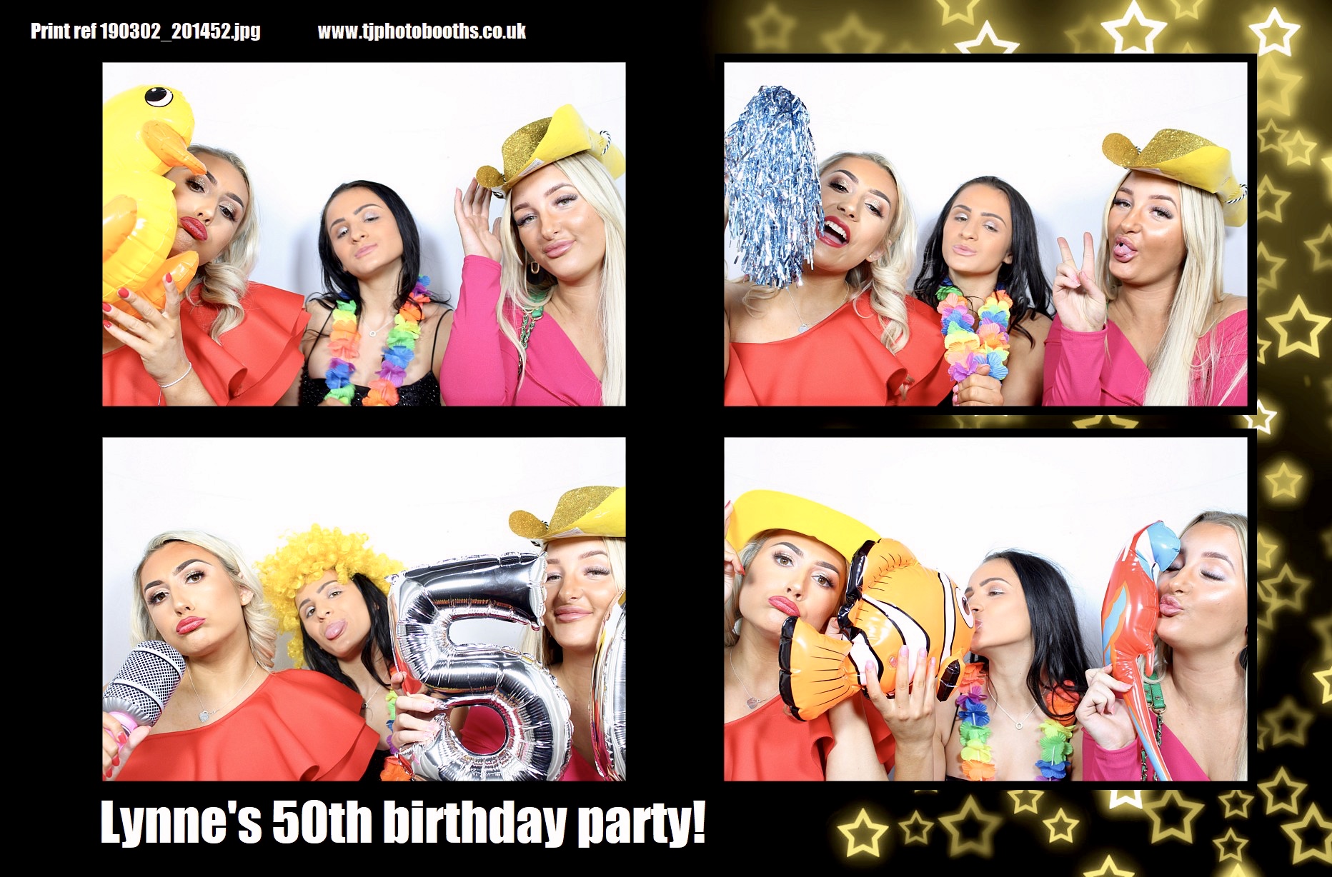 Lynne's 50th birthday party! | View more photos from the event at gallery.tjphotobooths.co.uk/u/TJPhotobooths/Lynnes-50th-birthday-party