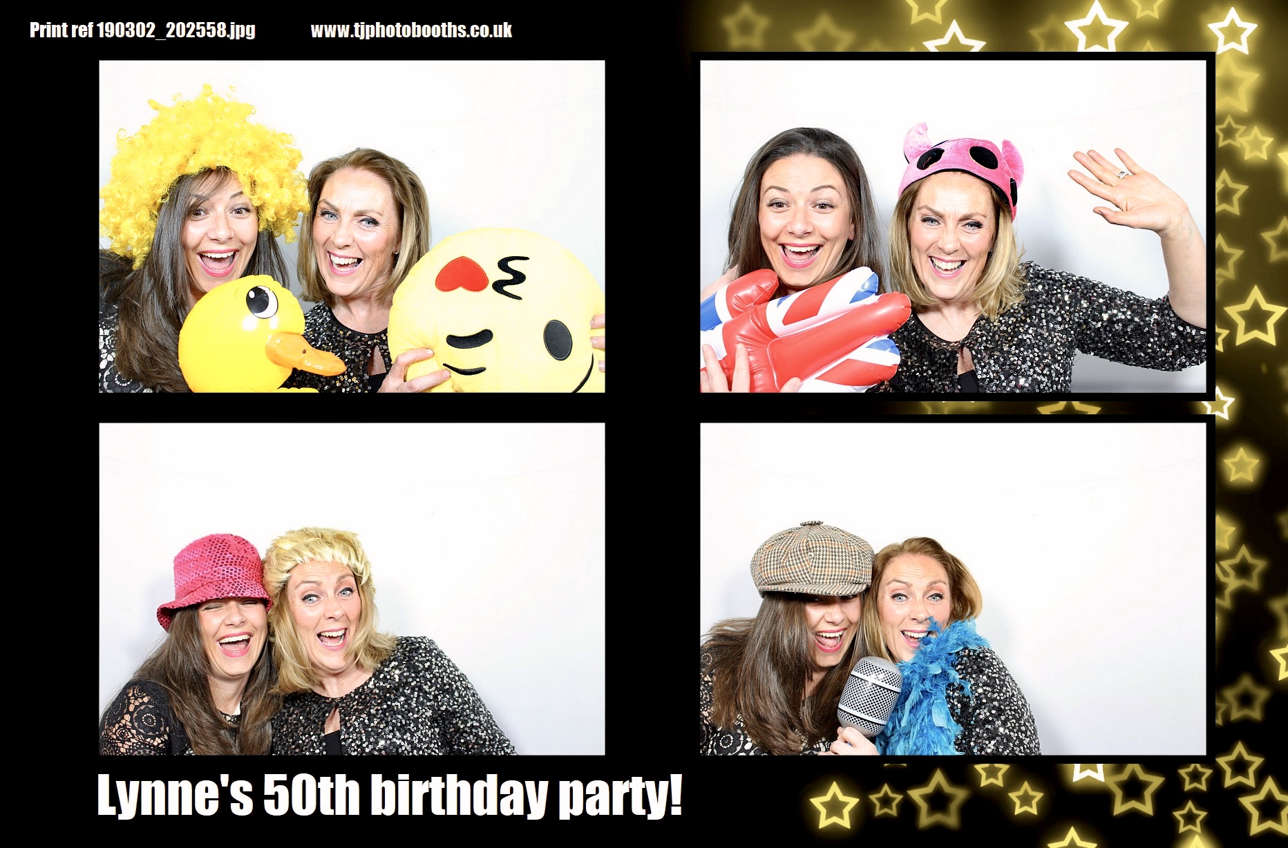 Lynne's 50th birthday party! | View more photos from the event at gallery.tjphotobooths.co.uk/u/TJPhotobooths/Lynnes-50th-birthday-party