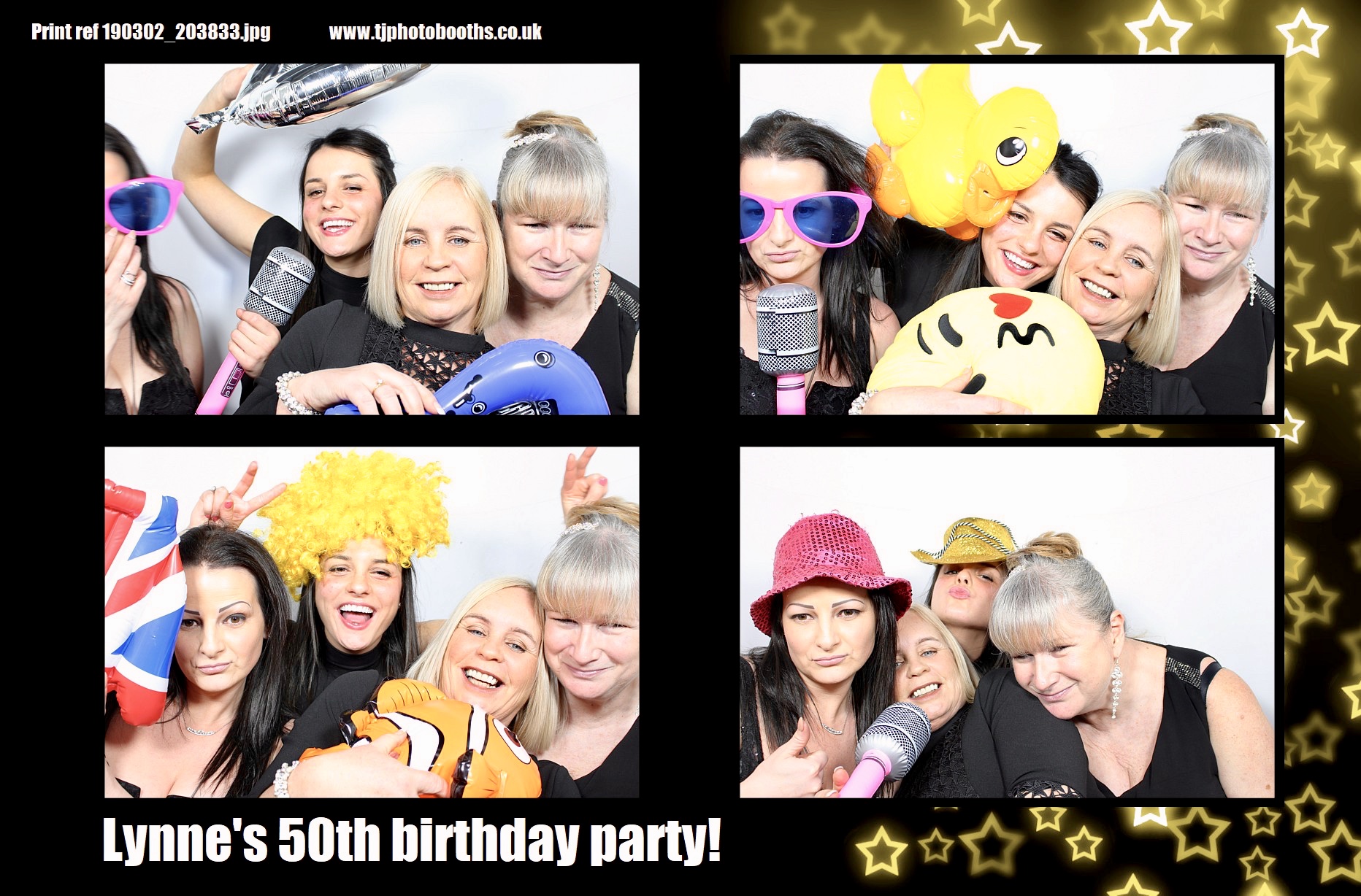 Lynne's 50th birthday party! | View more photos from the event at gallery.tjphotobooths.co.uk/u/TJPhotobooths/Lynnes-50th-birthday-party