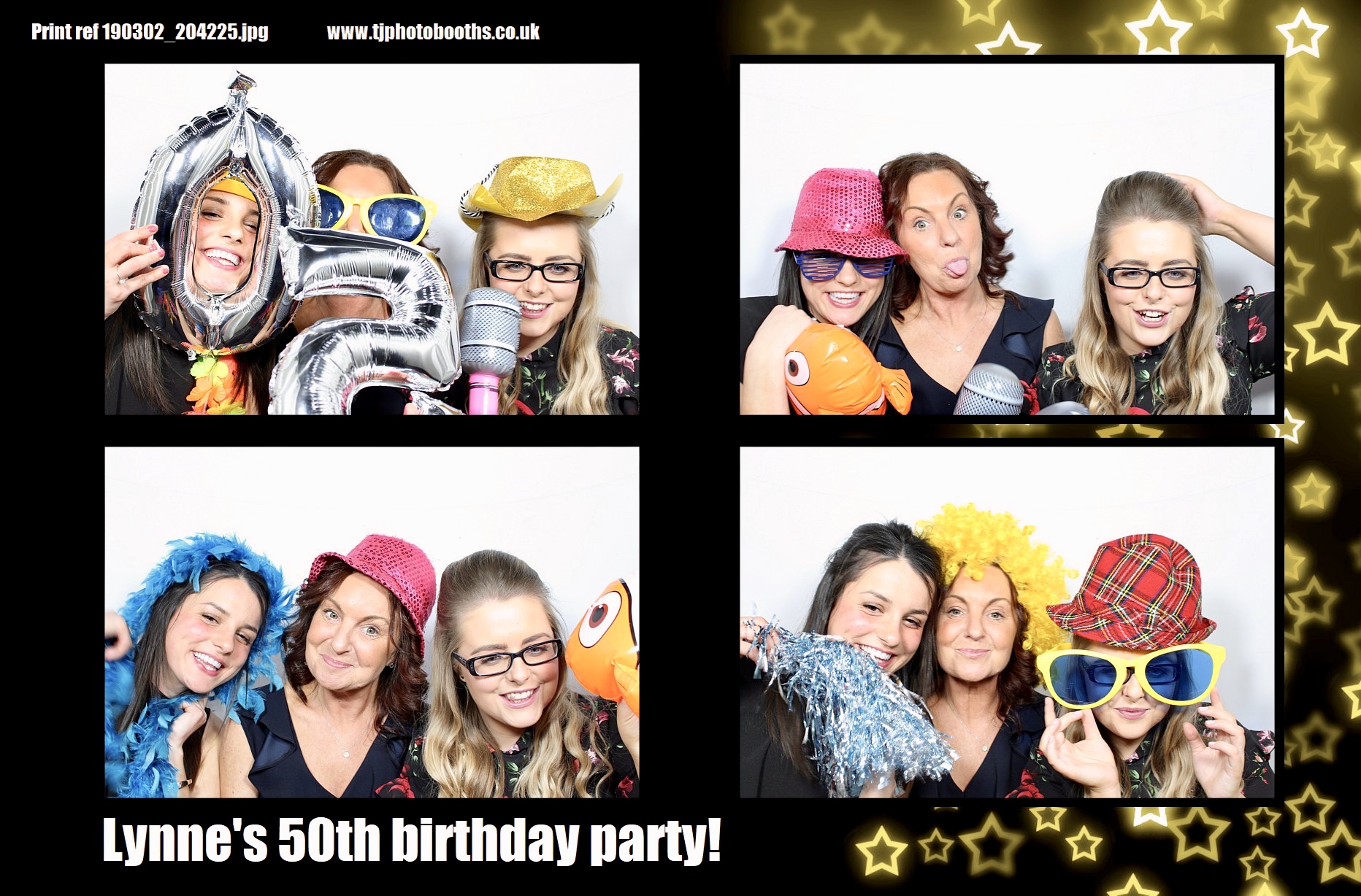 Lynne's 50th birthday party! | View more photos from the event at gallery.tjphotobooths.co.uk/u/TJPhotobooths/Lynnes-50th-birthday-party