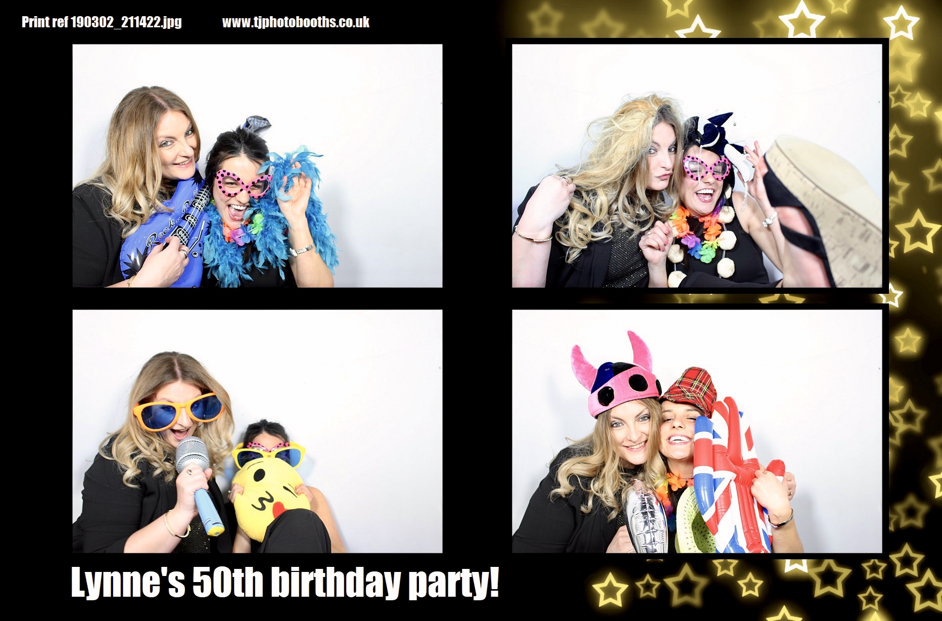Lynne's 50th birthday party! | View more photos from the event at gallery.tjphotobooths.co.uk/u/TJPhotobooths/Lynnes-50th-birthday-party
