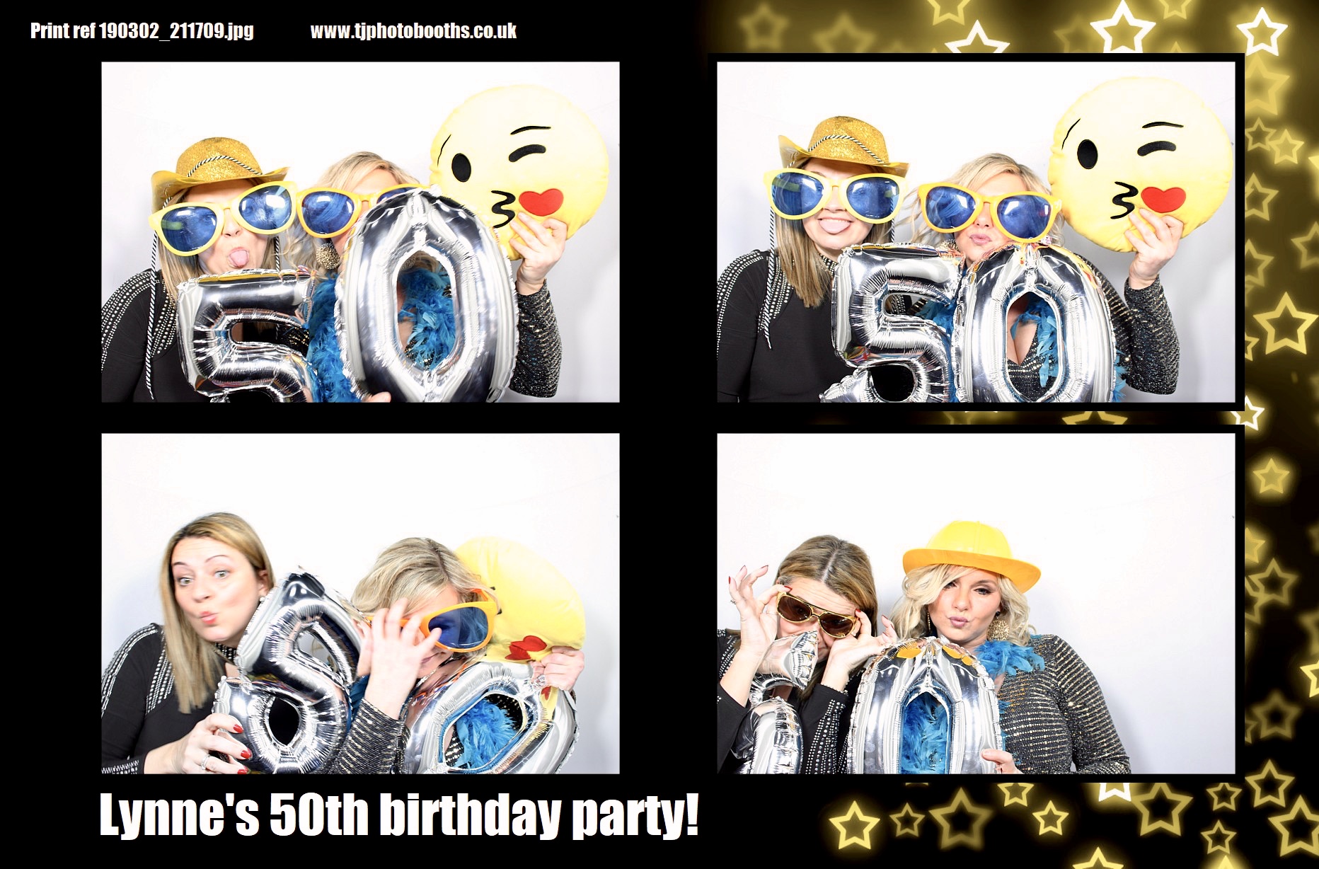 Lynne's 50th birthday party! | View more photos from the event at gallery.tjphotobooths.co.uk/u/TJPhotobooths/Lynnes-50th-birthday-party