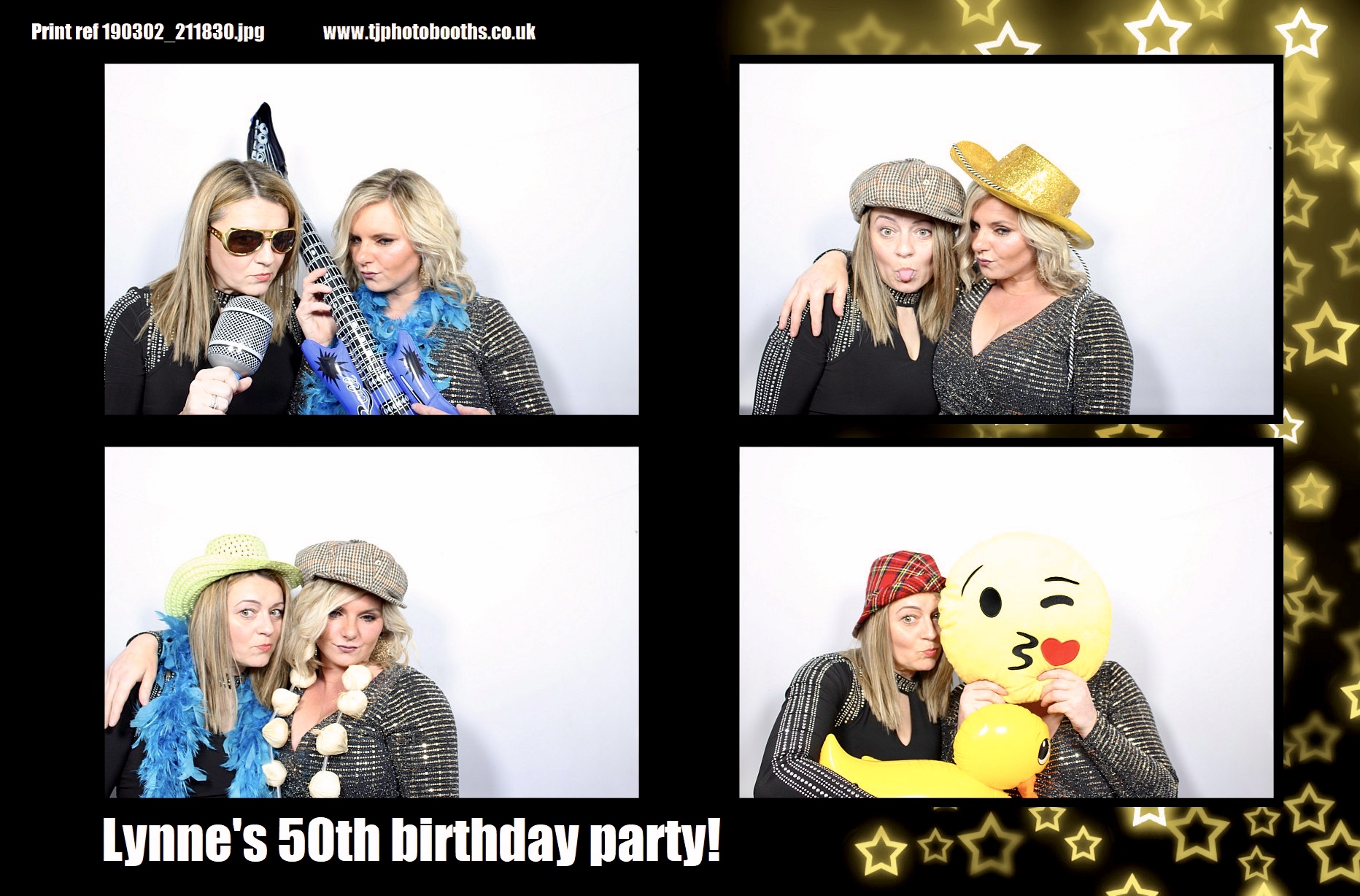 Lynne's 50th birthday party! | View more photos from the event at gallery.tjphotobooths.co.uk/u/TJPhotobooths/Lynnes-50th-birthday-party
