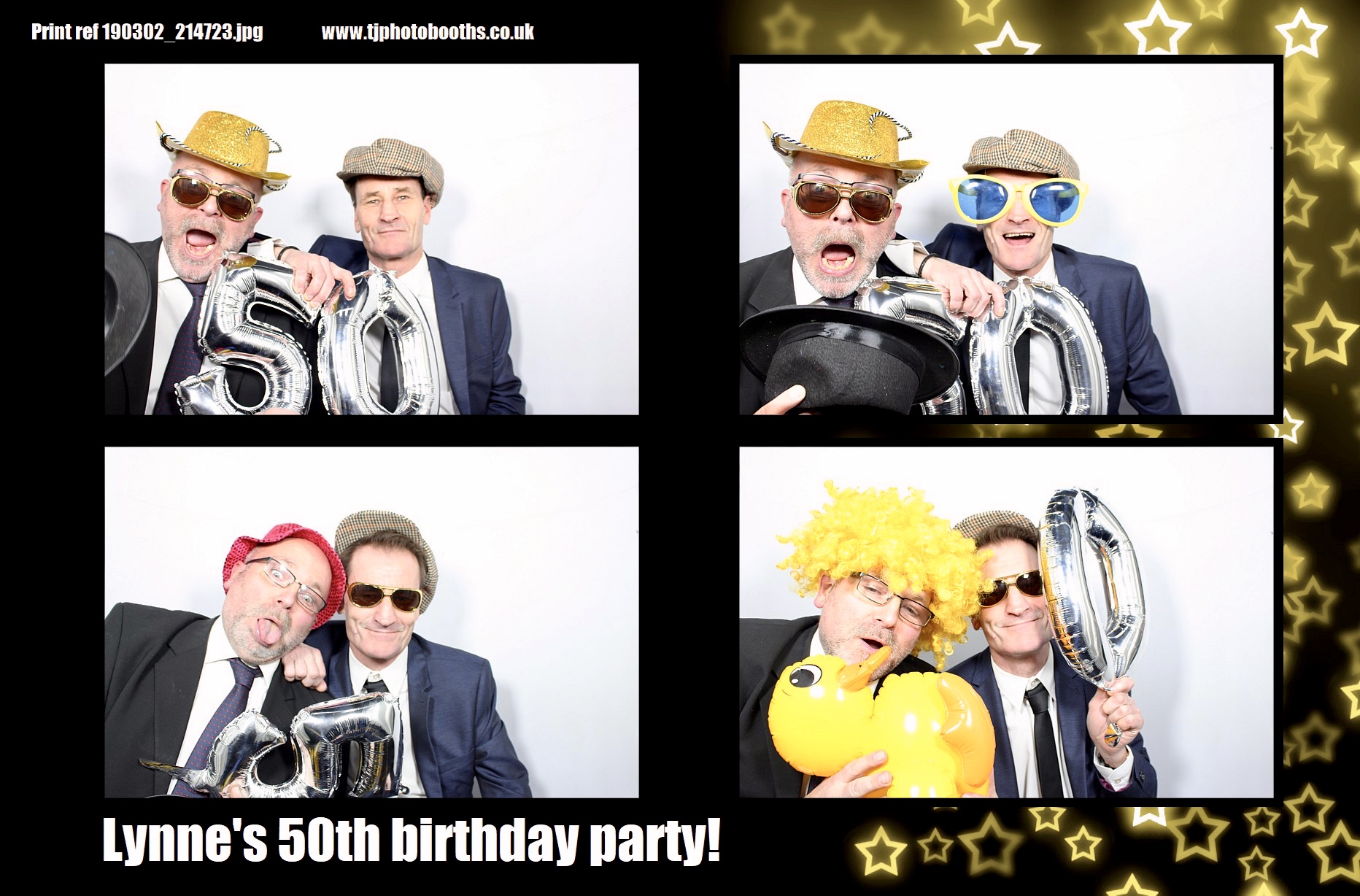 Lynne's 50th birthday party! | View more photos from the event at gallery.tjphotobooths.co.uk/u/TJPhotobooths/Lynnes-50th-birthday-party