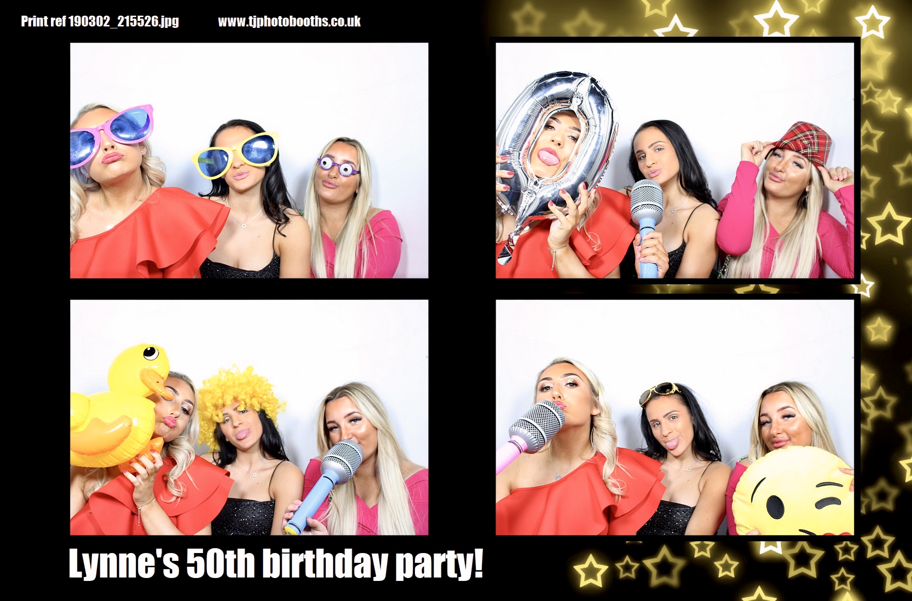 Lynne's 50th birthday party! | View more photos from the event at gallery.tjphotobooths.co.uk/u/TJPhotobooths/Lynnes-50th-birthday-party