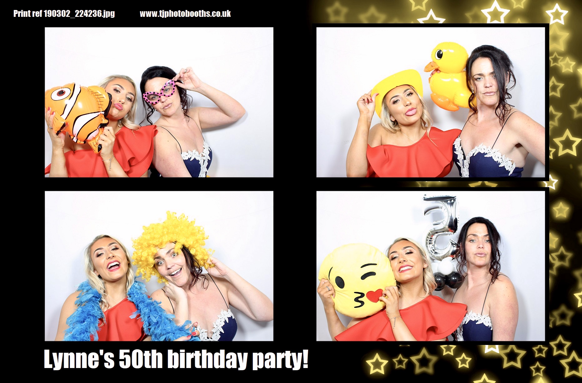 Lynne's 50th birthday party! | View more photos from the event at gallery.tjphotobooths.co.uk/u/TJPhotobooths/Lynnes-50th-birthday-party