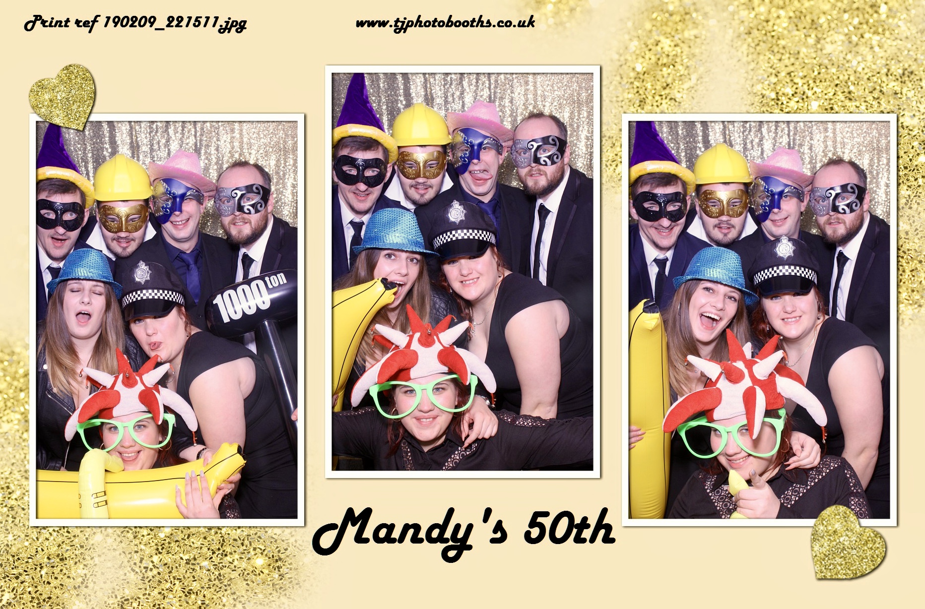 Mandy's 50th | View more photos from the event at gallery.tjphotobooths.co.uk/u/TJPhotobooths/Mandys-50th