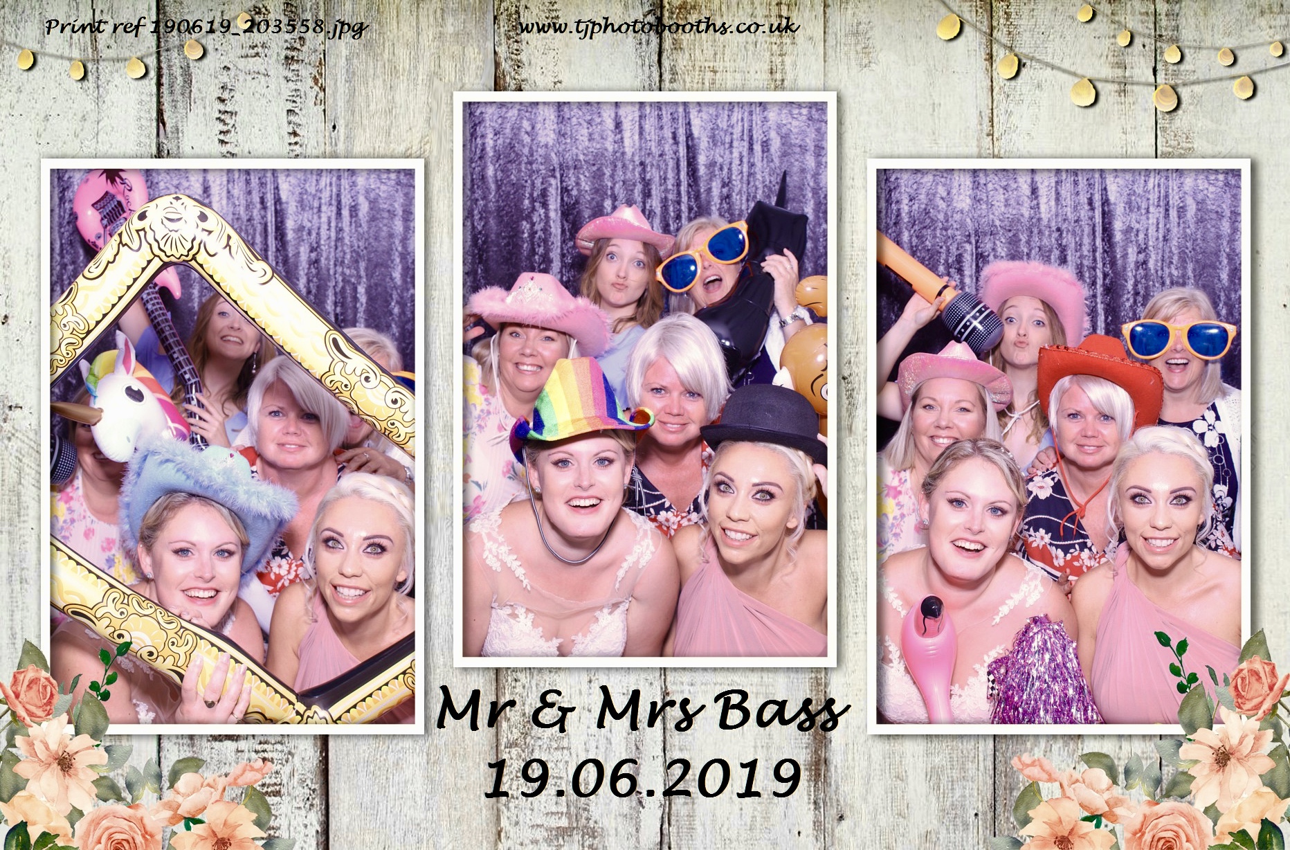 Mr & Mrs Bass 19.06.2019 | View more photos from the event at gallery.tjphotobooths.co.uk/u/TJPhotobooths/Mr-Mrs-Bass-19062019