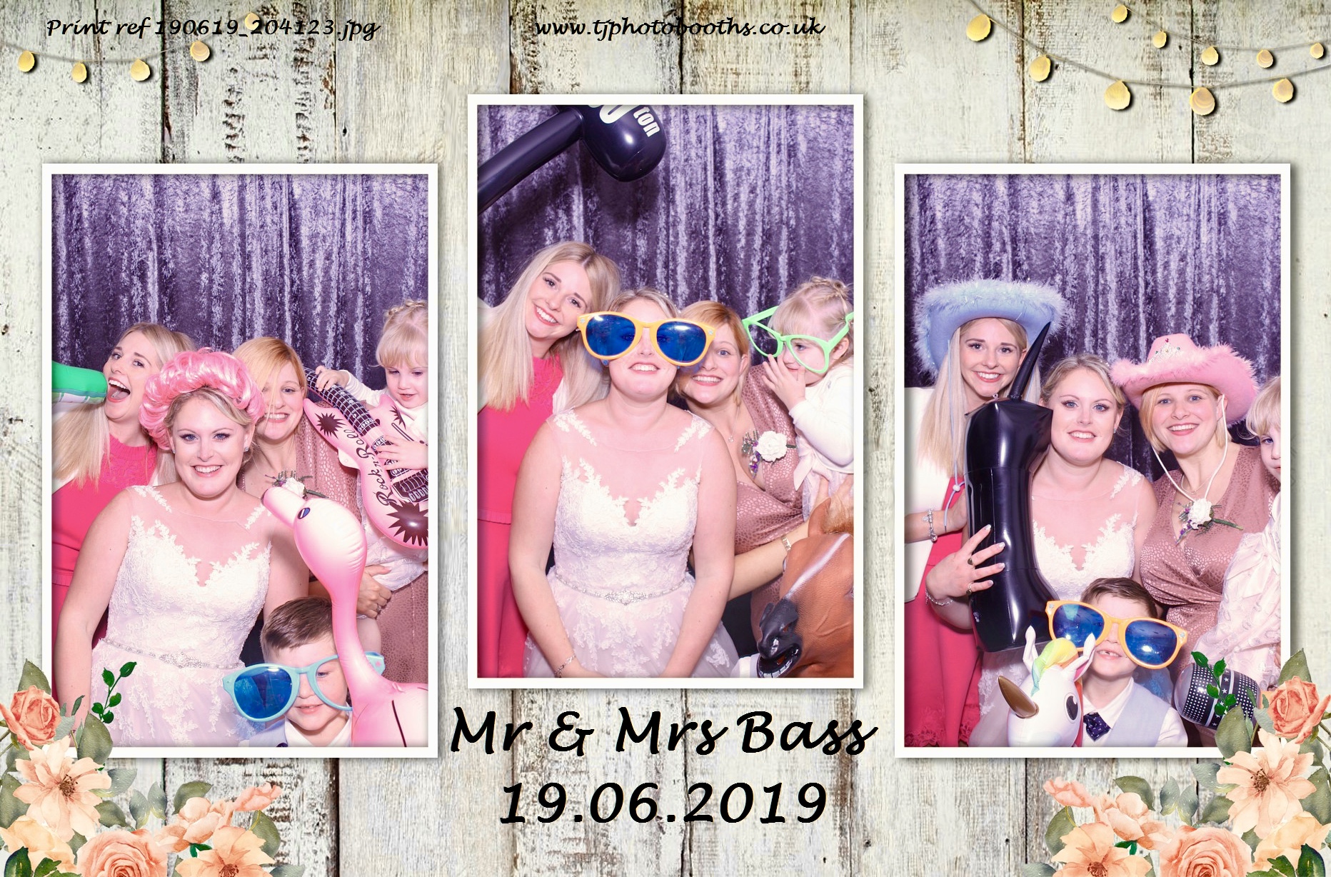Mr & Mrs Bass 19.06.2019 | View more photos from the event at gallery.tjphotobooths.co.uk/u/TJPhotobooths/Mr-Mrs-Bass-19062019