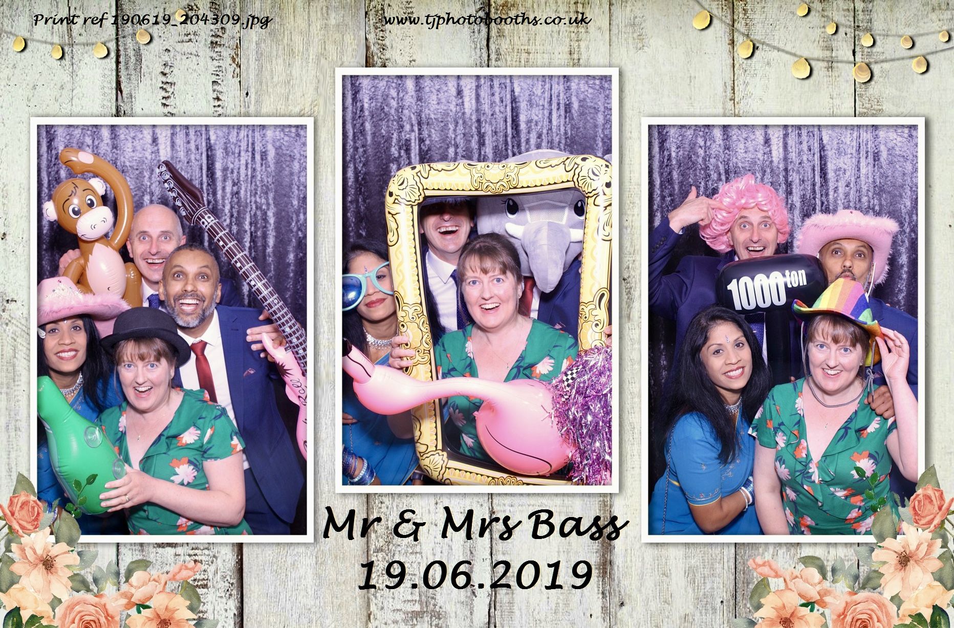 Mr & Mrs Bass 19.06.2019 | View more photos from the event at gallery.tjphotobooths.co.uk/u/TJPhotobooths/Mr-Mrs-Bass-19062019