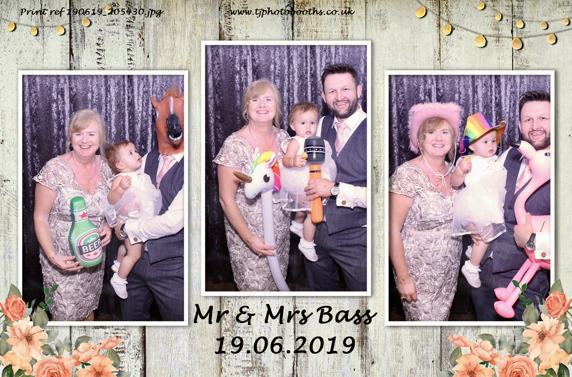 Mr & Mrs Bass 19.06.2019 | View more photos from the event at gallery.tjphotobooths.co.uk/u/TJPhotobooths/Mr-Mrs-Bass-19062019