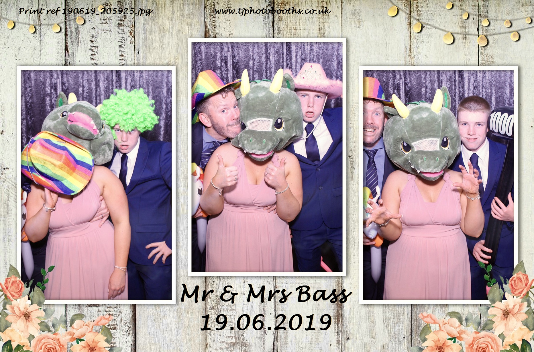 Mr & Mrs Bass 19.06.2019 | View more photos from the event at gallery.tjphotobooths.co.uk/u/TJPhotobooths/Mr-Mrs-Bass-19062019
