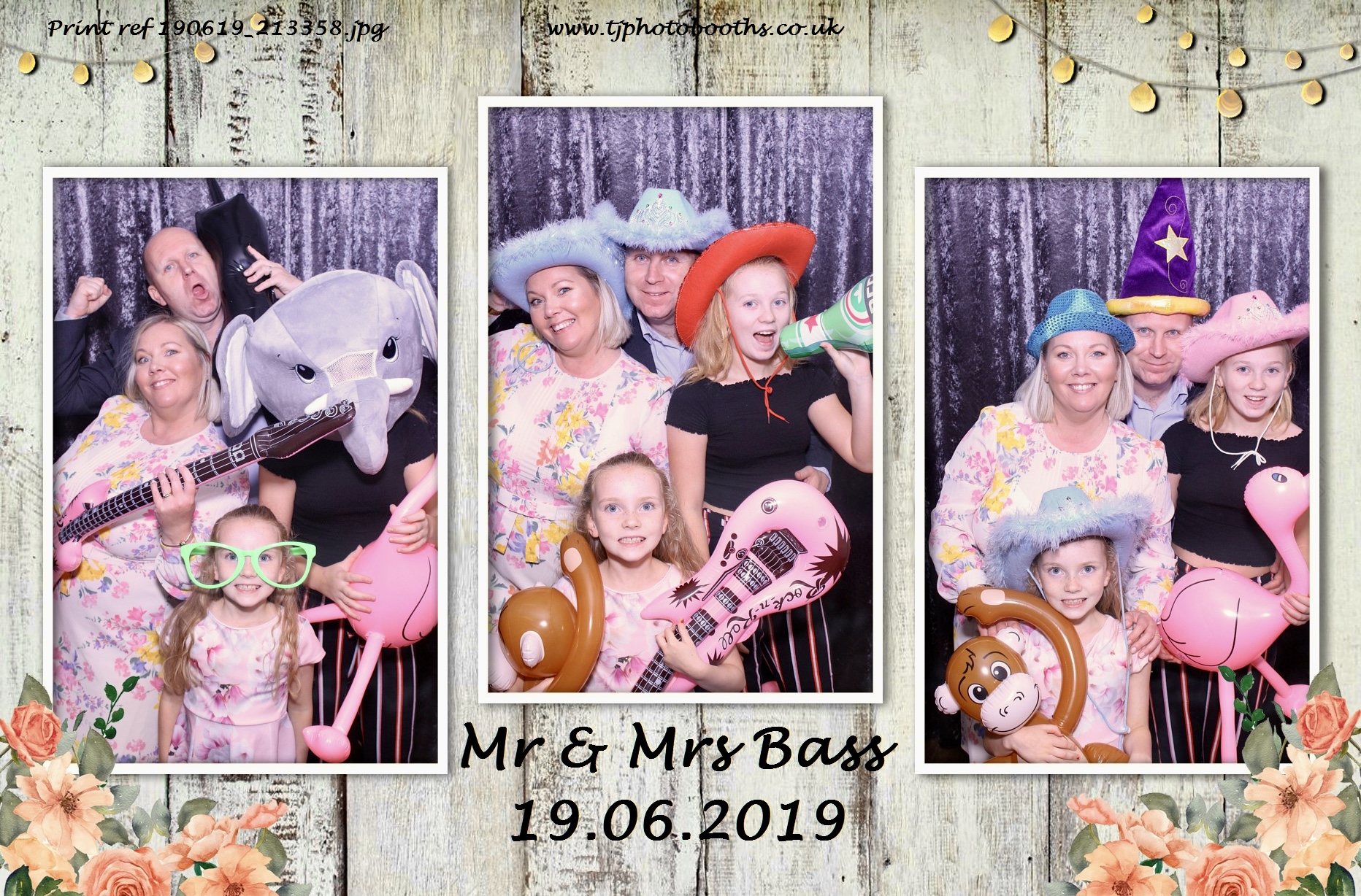 Mr & Mrs Bass 19.06.2019 | View more photos from the event at gallery.tjphotobooths.co.uk/u/TJPhotobooths/Mr-Mrs-Bass-19062019