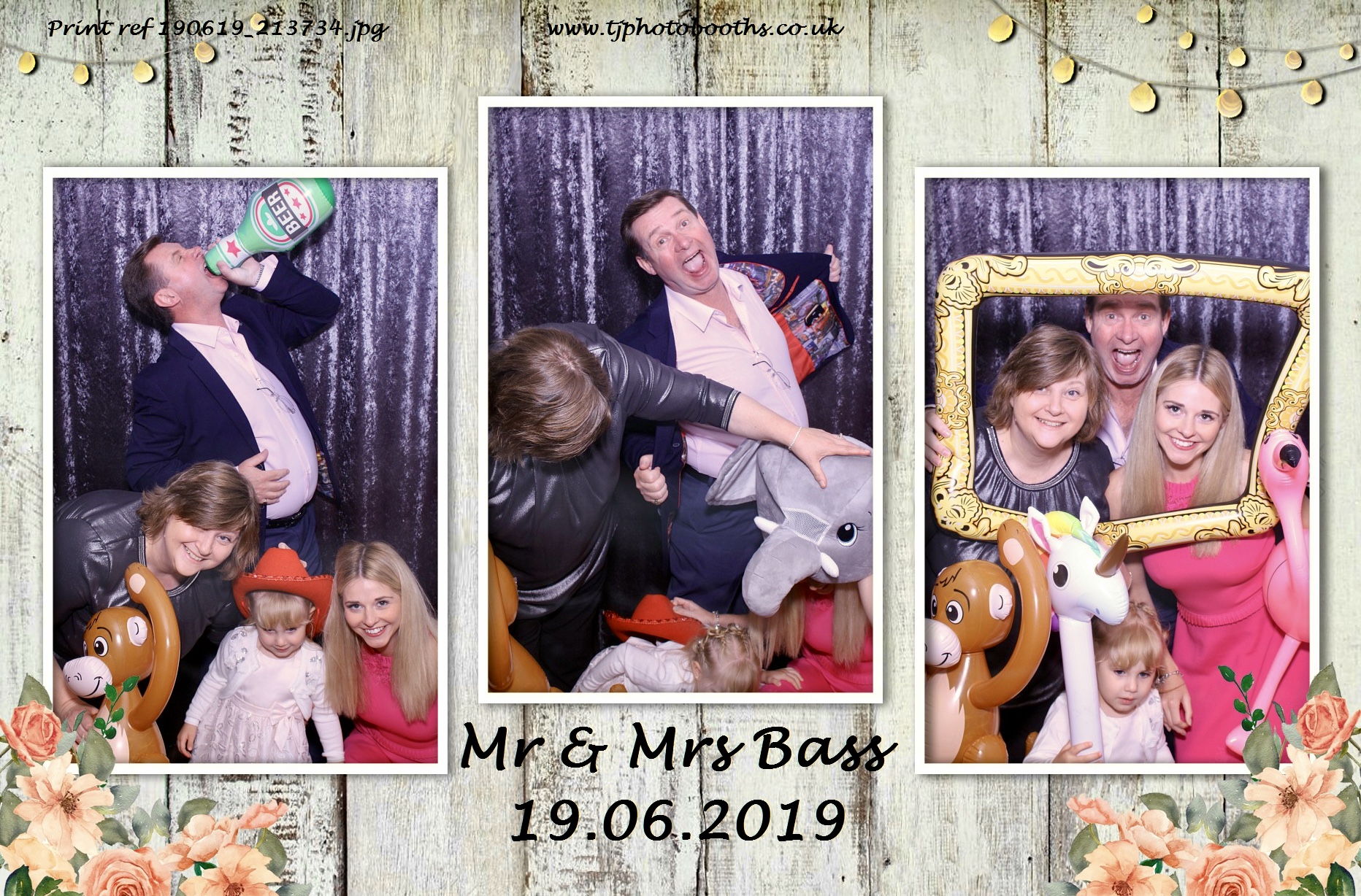Mr & Mrs Bass 19.06.2019 | View more photos from the event at gallery.tjphotobooths.co.uk/u/TJPhotobooths/Mr-Mrs-Bass-19062019