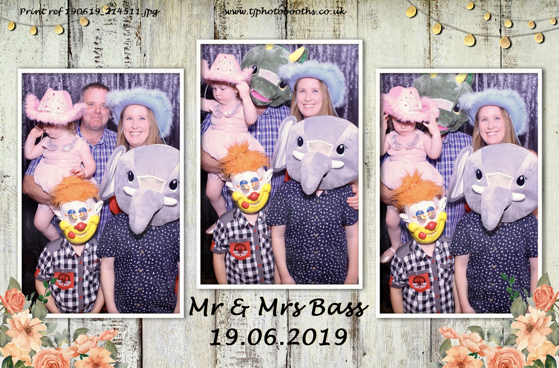 Mr & Mrs Bass 19.06.2019 | View more photos from the event at gallery.tjphotobooths.co.uk/u/TJPhotobooths/Mr-Mrs-Bass-19062019