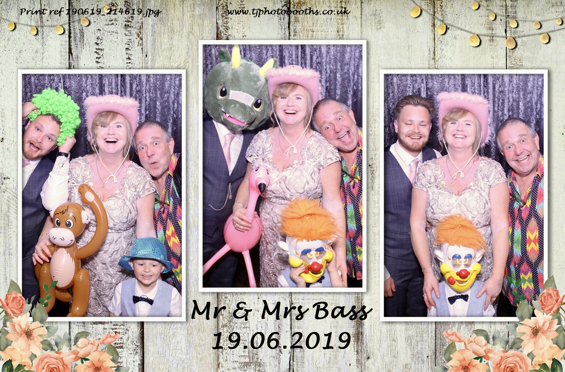 Mr & Mrs Bass 19.06.2019 | View more photos from the event at gallery.tjphotobooths.co.uk/u/TJPhotobooths/Mr-Mrs-Bass-19062019