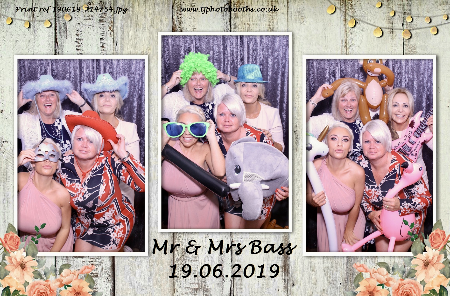 Mr & Mrs Bass 19.06.2019 | View more photos from the event at gallery.tjphotobooths.co.uk/u/TJPhotobooths/Mr-Mrs-Bass-19062019