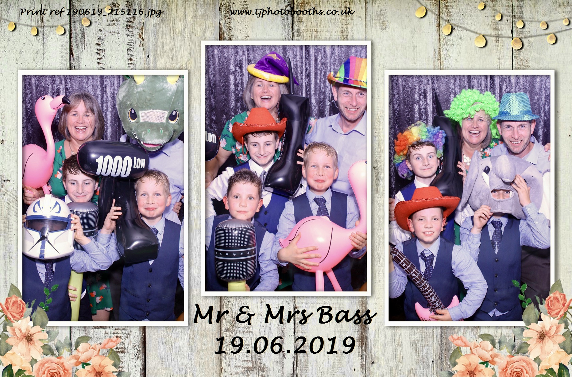 Mr & Mrs Bass 19.06.2019 | View more photos from the event at gallery.tjphotobooths.co.uk/u/TJPhotobooths/Mr-Mrs-Bass-19062019