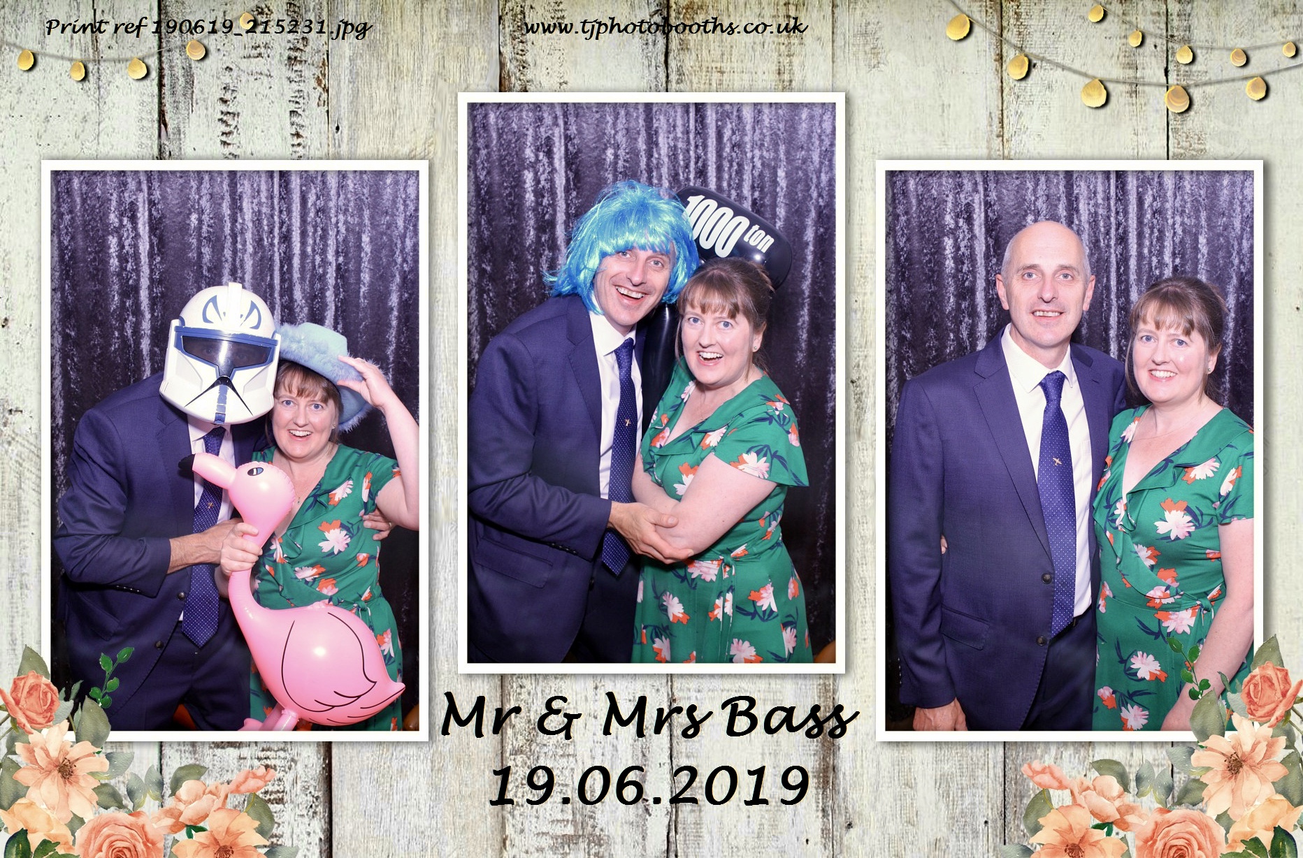 Mr & Mrs Bass 19.06.2019 | View more photos from the event at gallery.tjphotobooths.co.uk/u/TJPhotobooths/Mr-Mrs-Bass-19062019