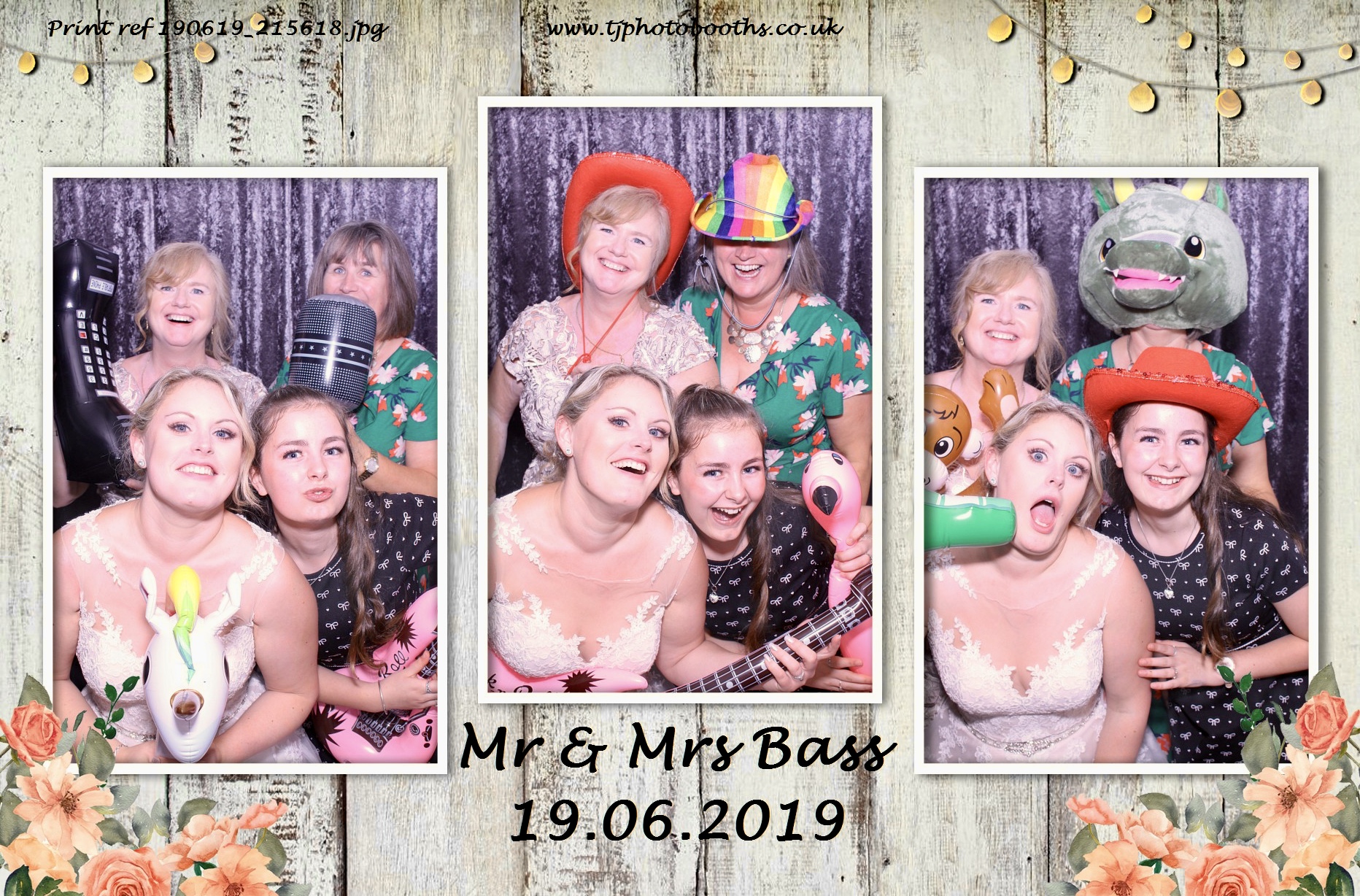 Mr & Mrs Bass 19.06.2019 | View more photos from the event at gallery.tjphotobooths.co.uk/u/TJPhotobooths/Mr-Mrs-Bass-19062019