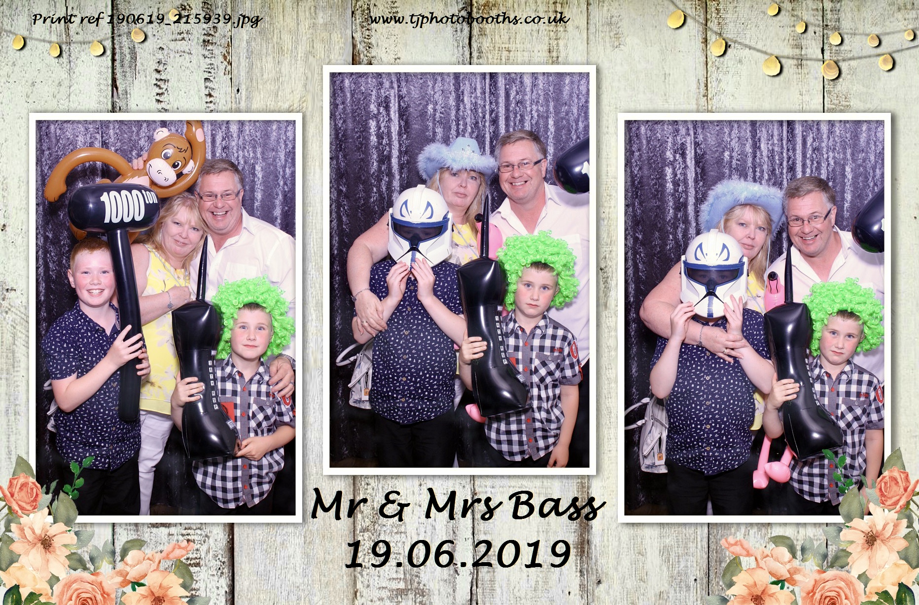Mr & Mrs Bass 19.06.2019 | View more photos from the event at gallery.tjphotobooths.co.uk/u/TJPhotobooths/Mr-Mrs-Bass-19062019